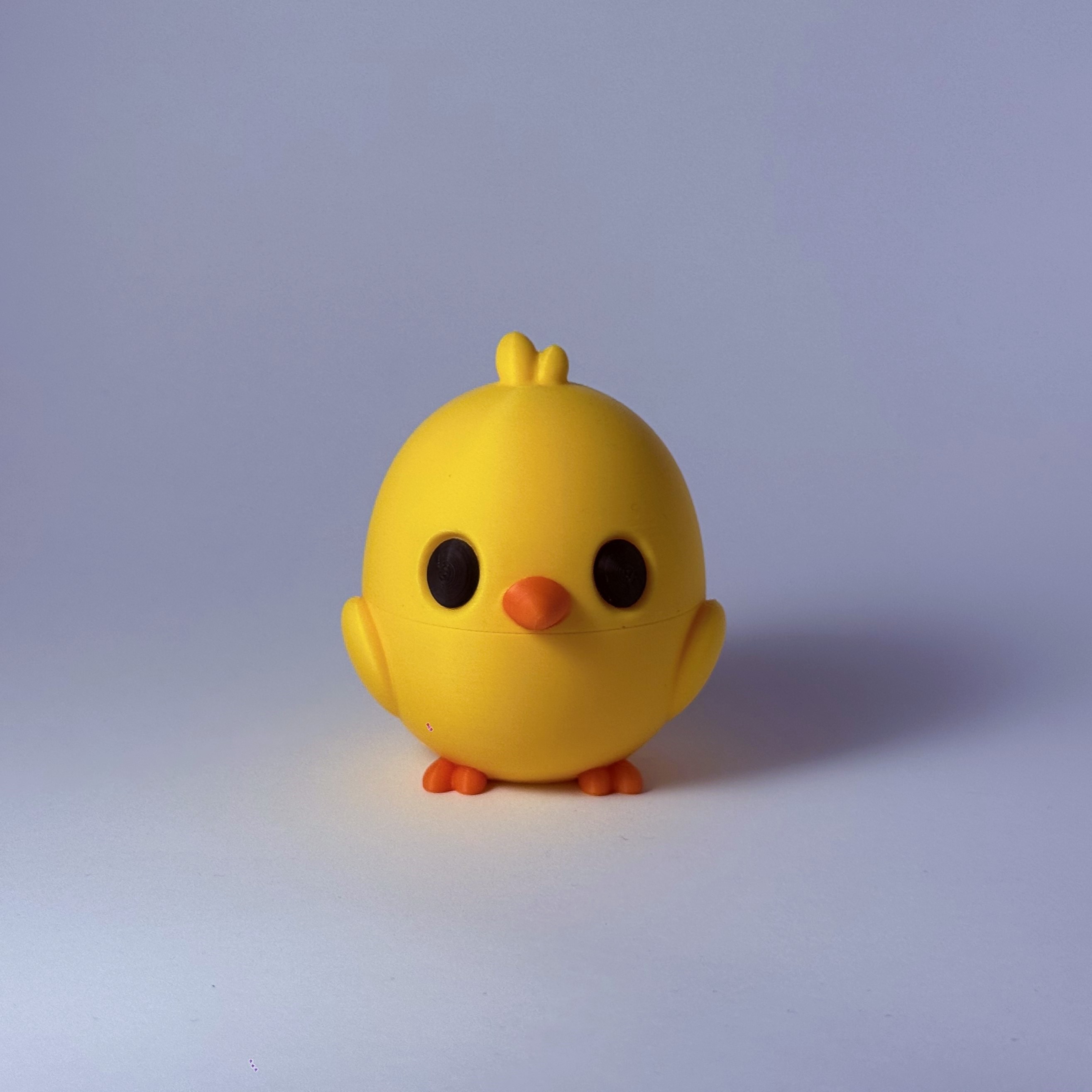 Velykinis viščiukas – 3D spausdinta dėžutė siurprizui (Kinder kiaušiniui)