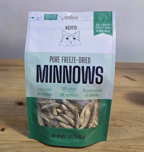 Freeze-Dried Minnows for Cats