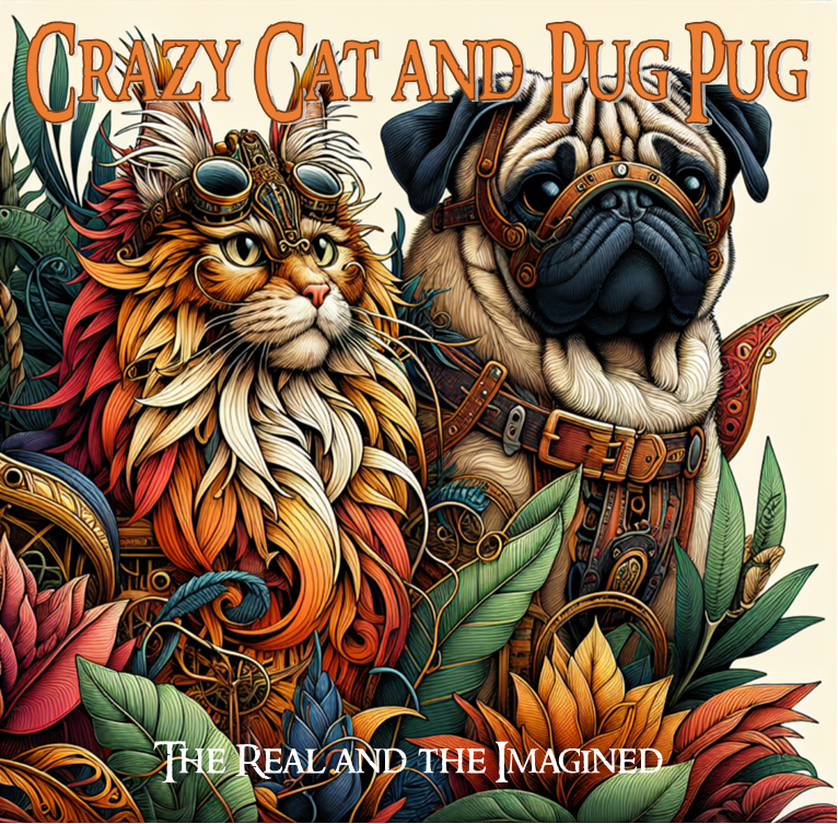 Crazy Cat and Pug Pug