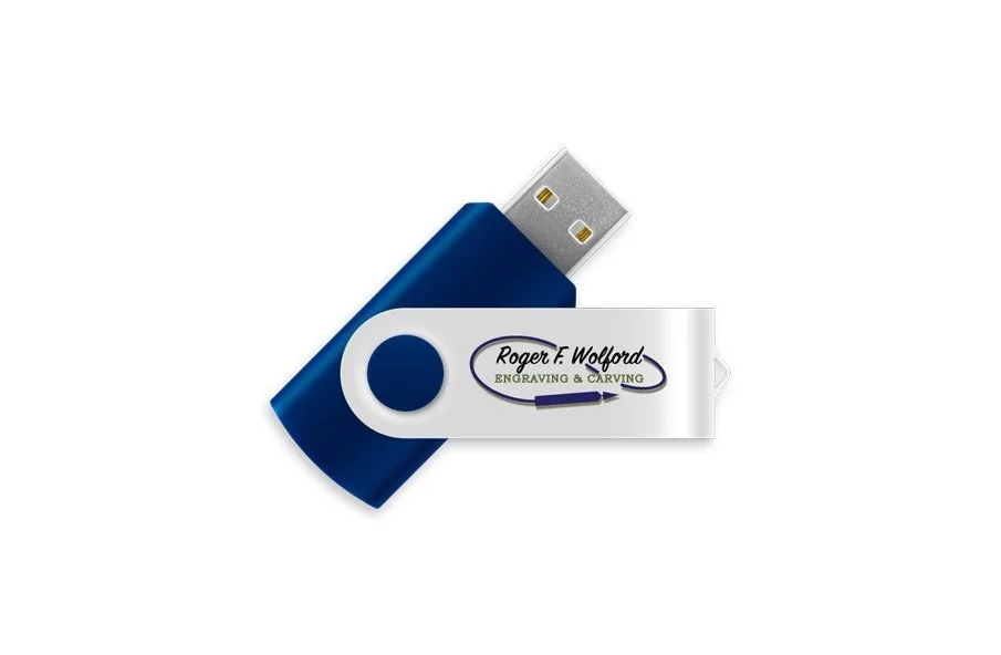 USB- Gunstock Carving Instructional Video, Deer Scene and PDF