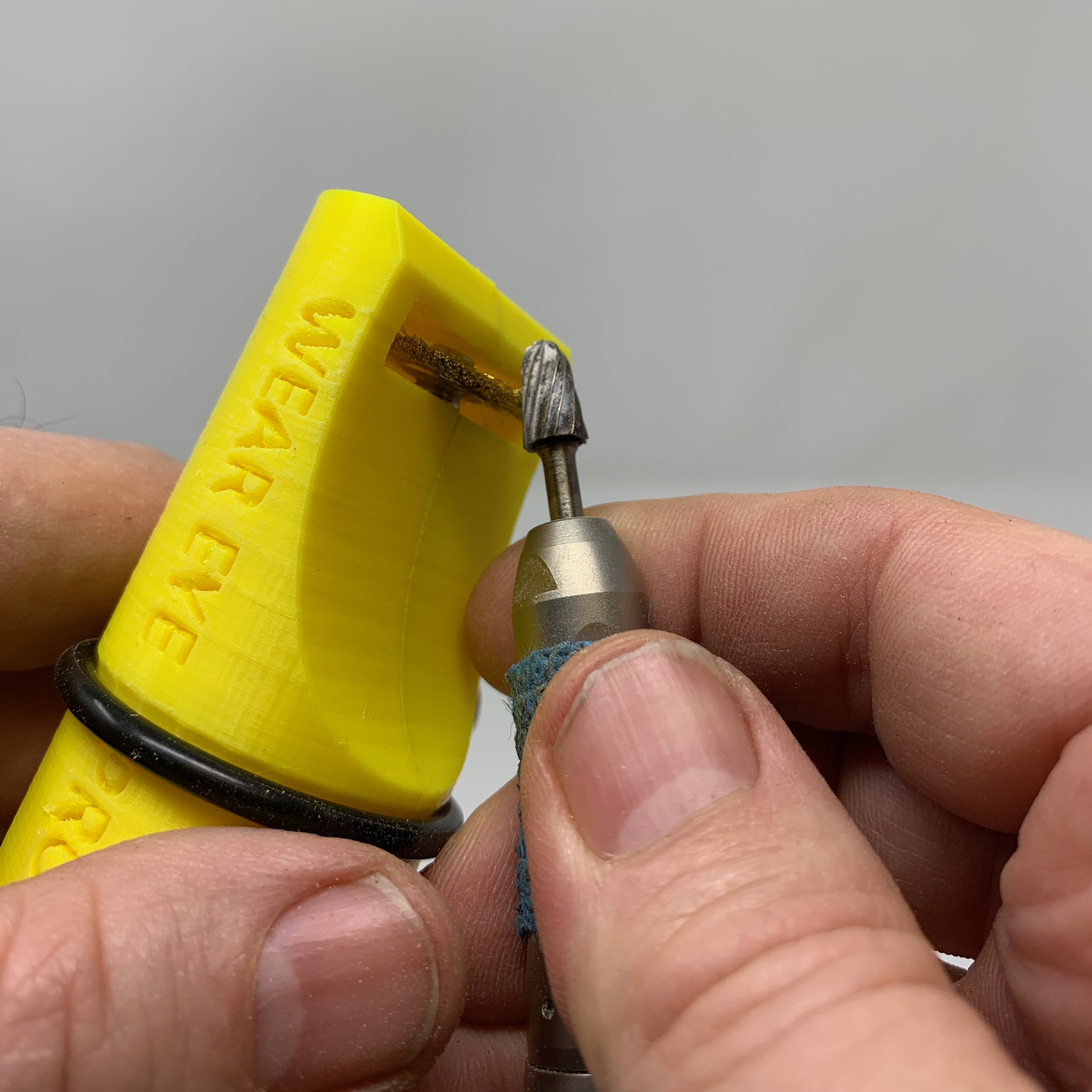 Bur Buddy Brass Brush Bur Cleaning Tool