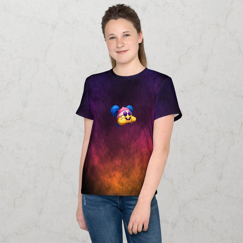 BeeBee Excited - Youth crew neck t-shirt