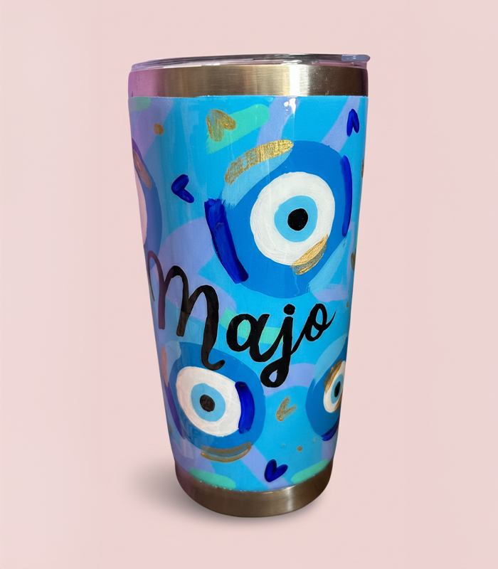 Ojos Turcos + Nombre Personalizado