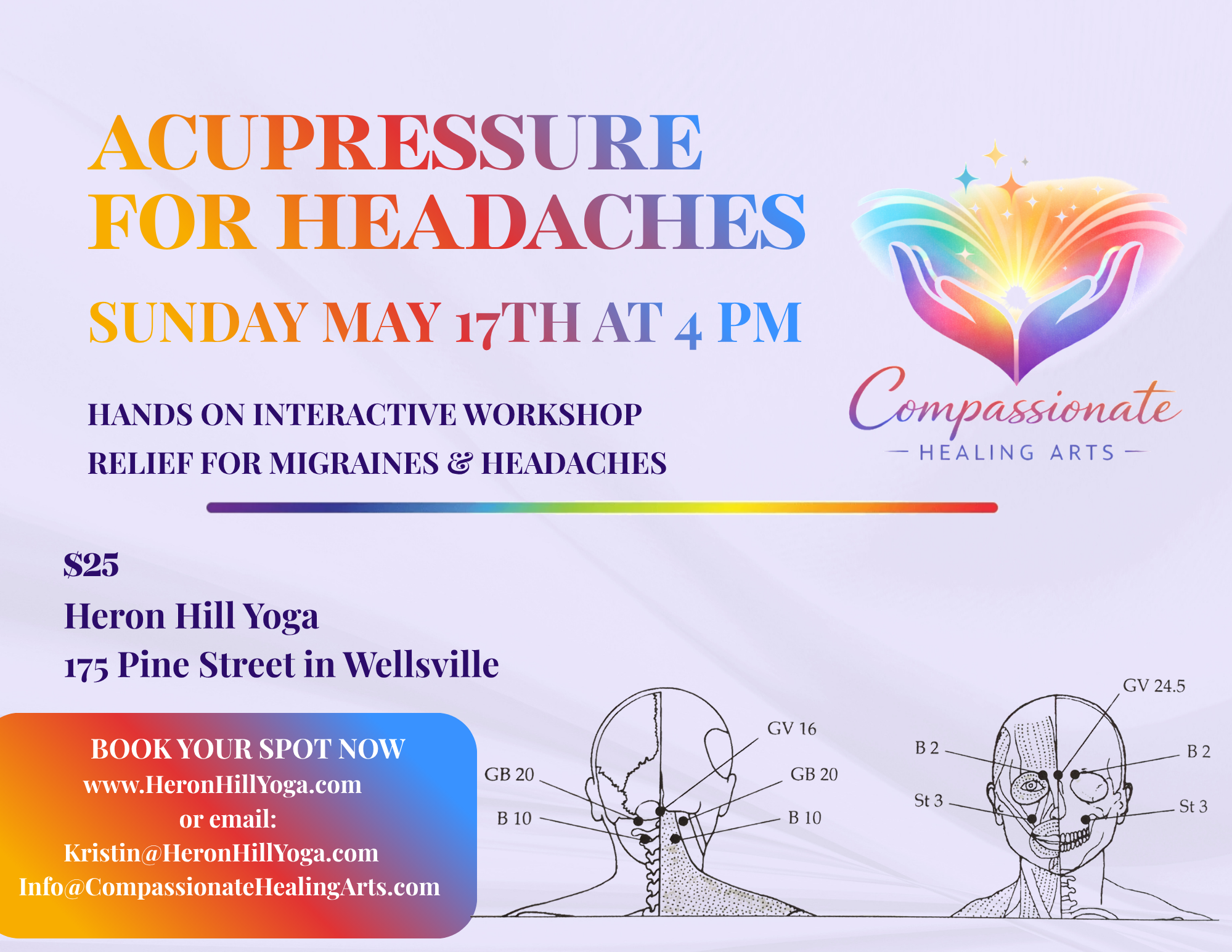Acupressure for Headaches Workshop