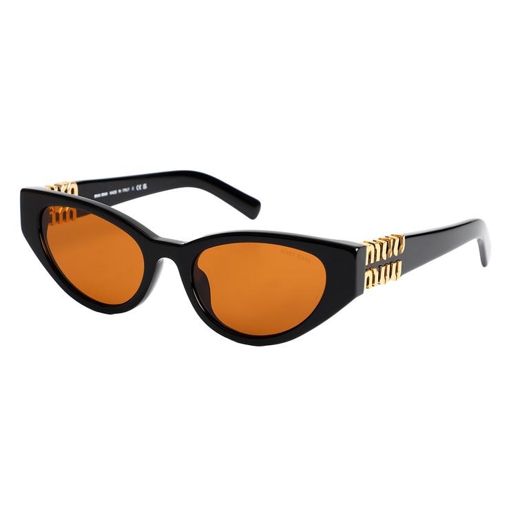 Lentes de Sol Elegantes miumiu negros