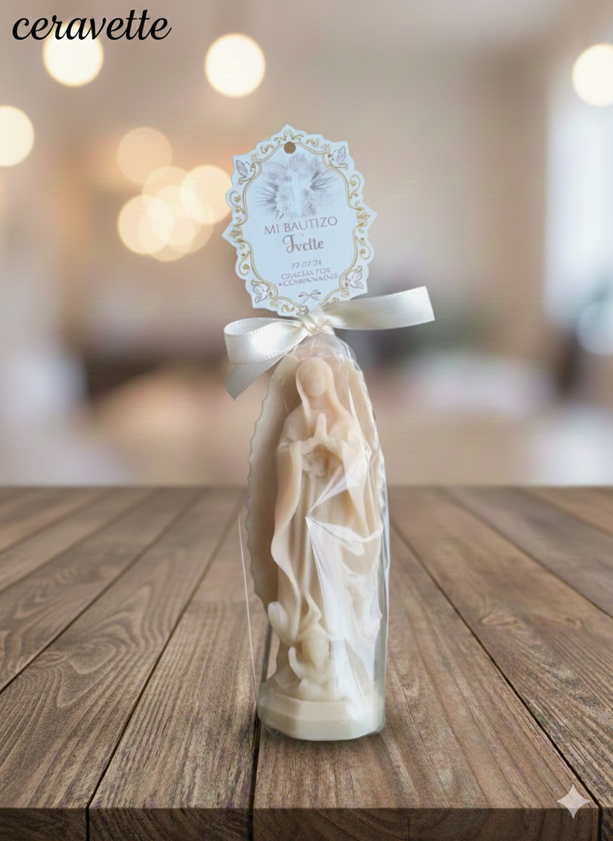 Vela Artesanal "Virgen de Guadalupe"