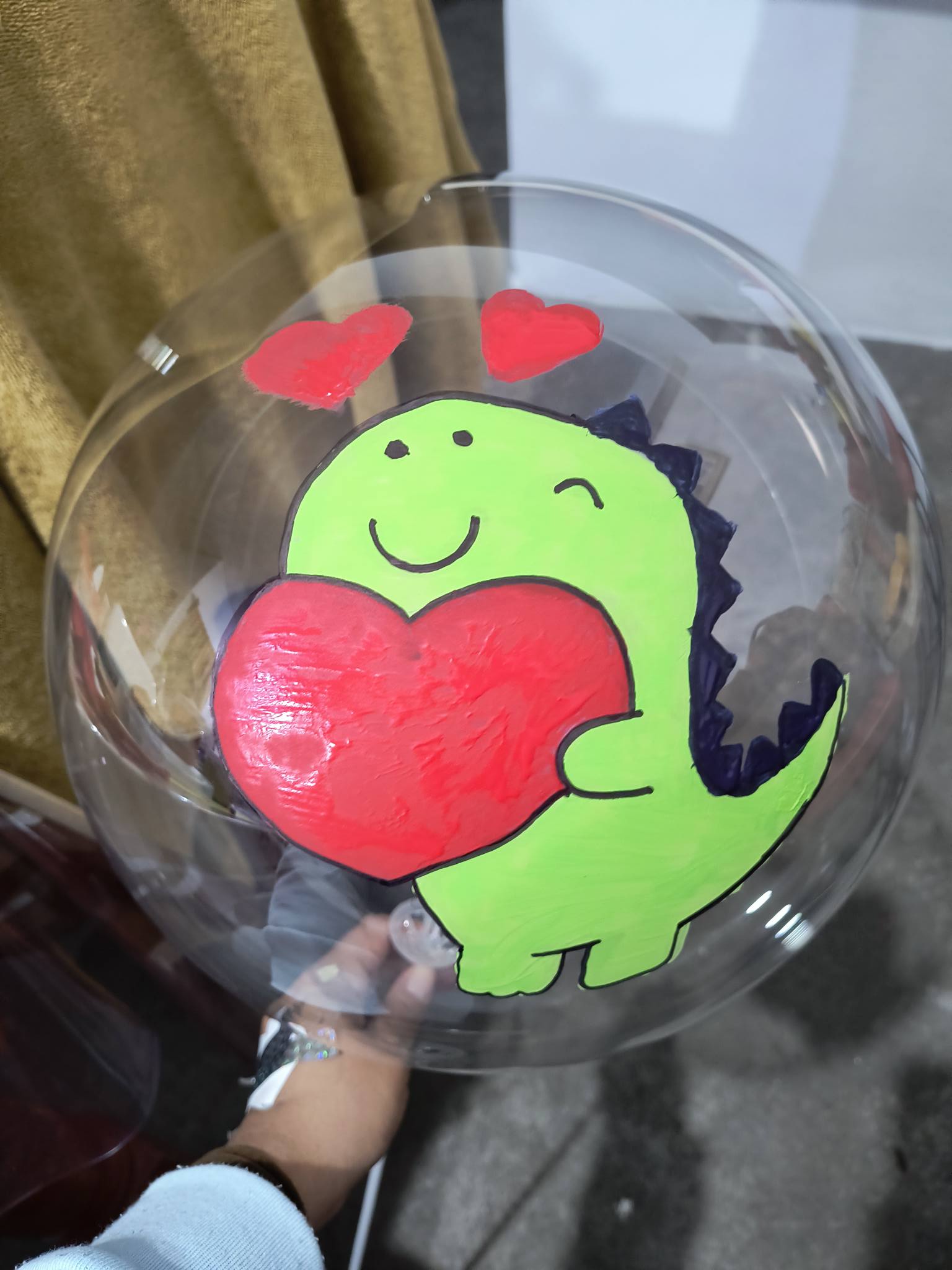 Globo Burbuja Artístico Personalizado