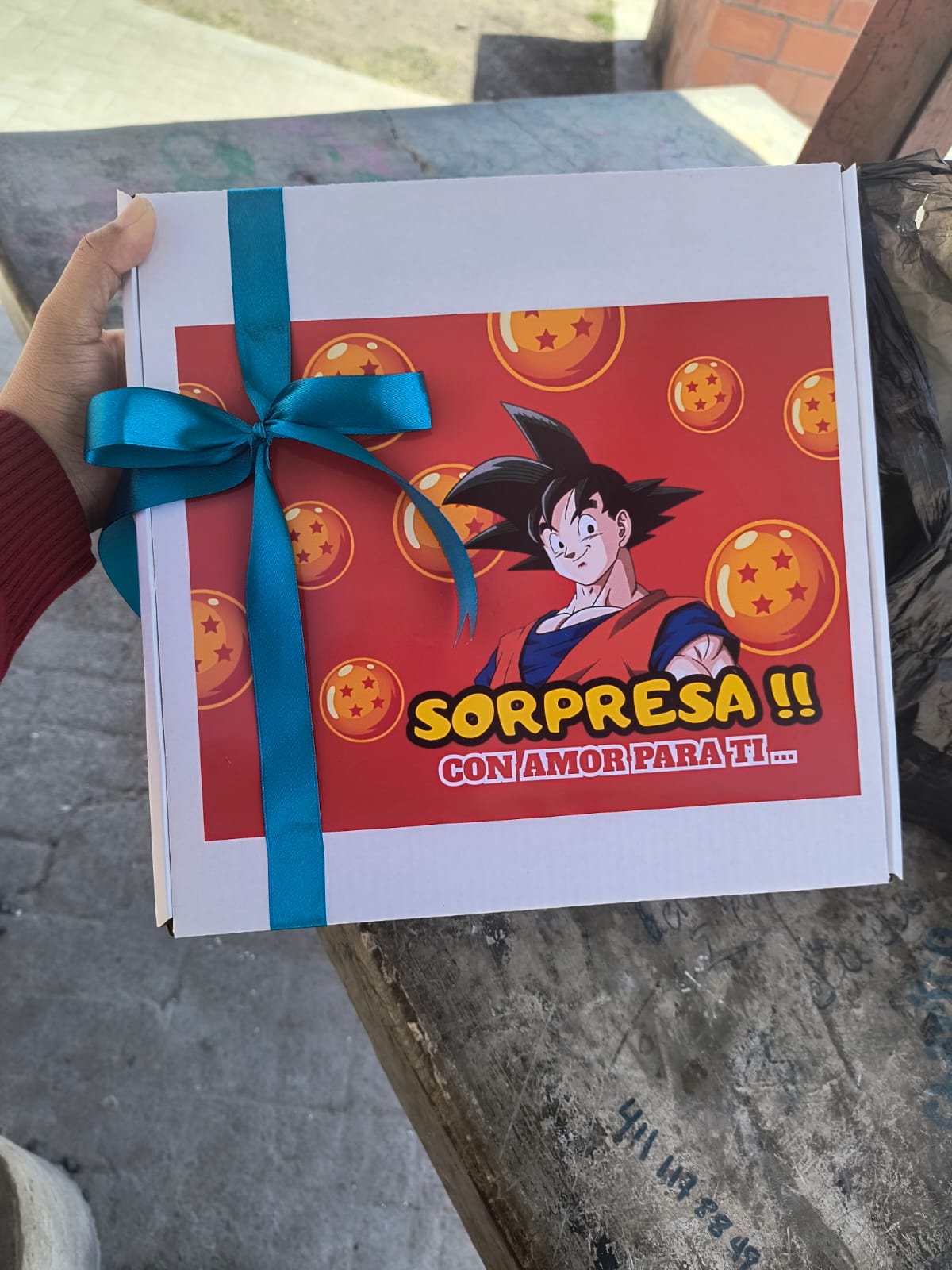 Caja grande personalizada