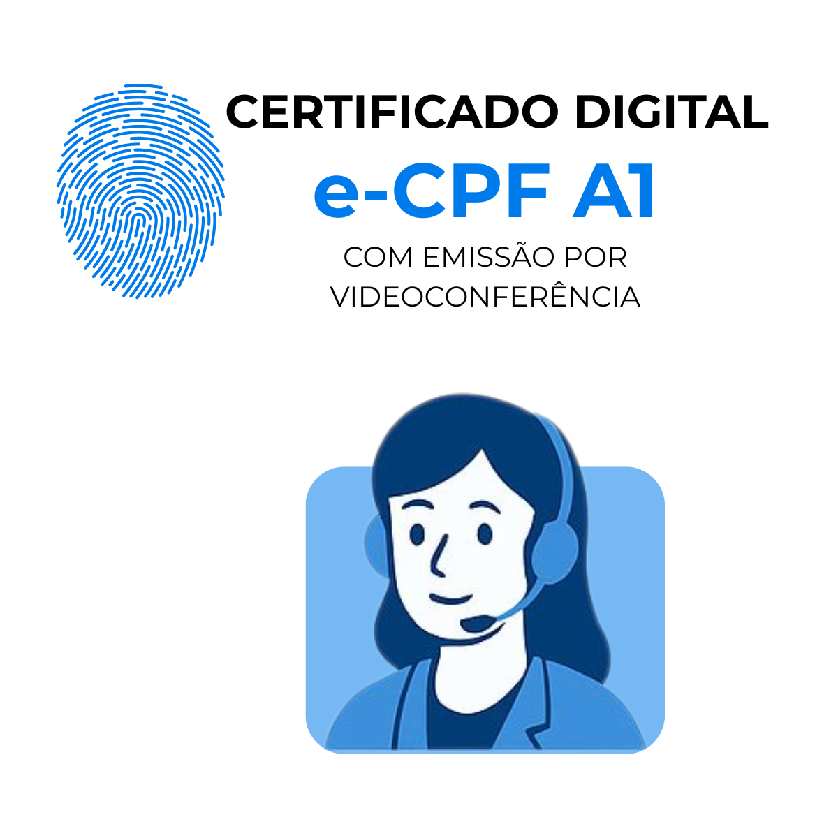 Certificado Digital e-CPF A1