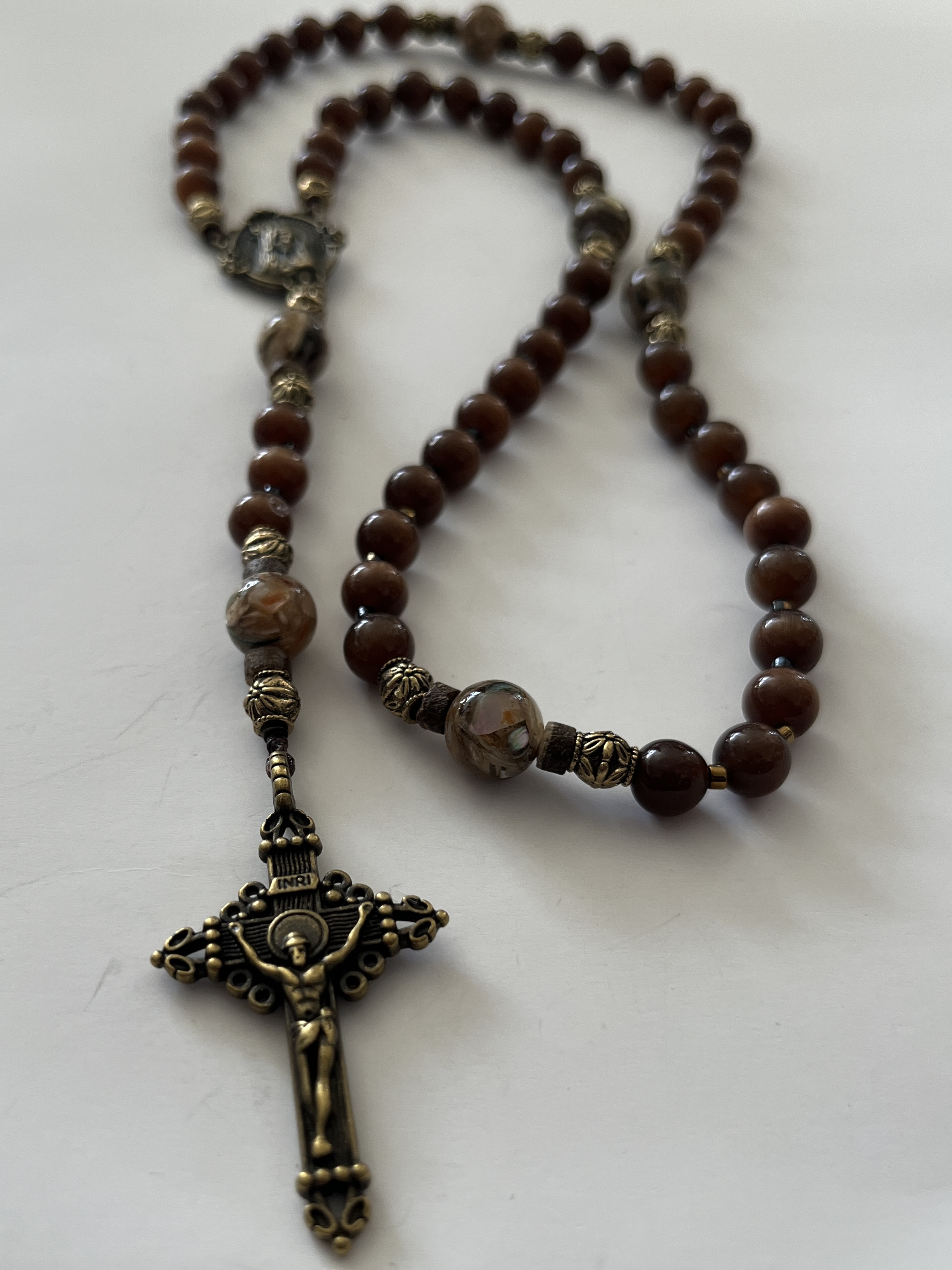 Glass Rosary Beads