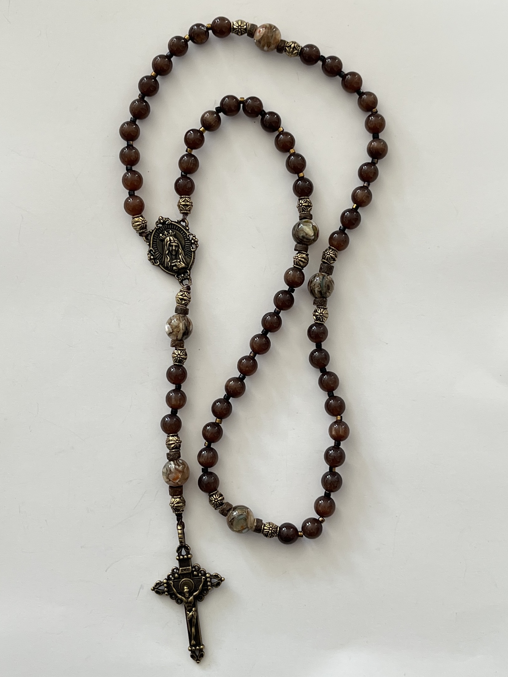 Glass Rosary Beads