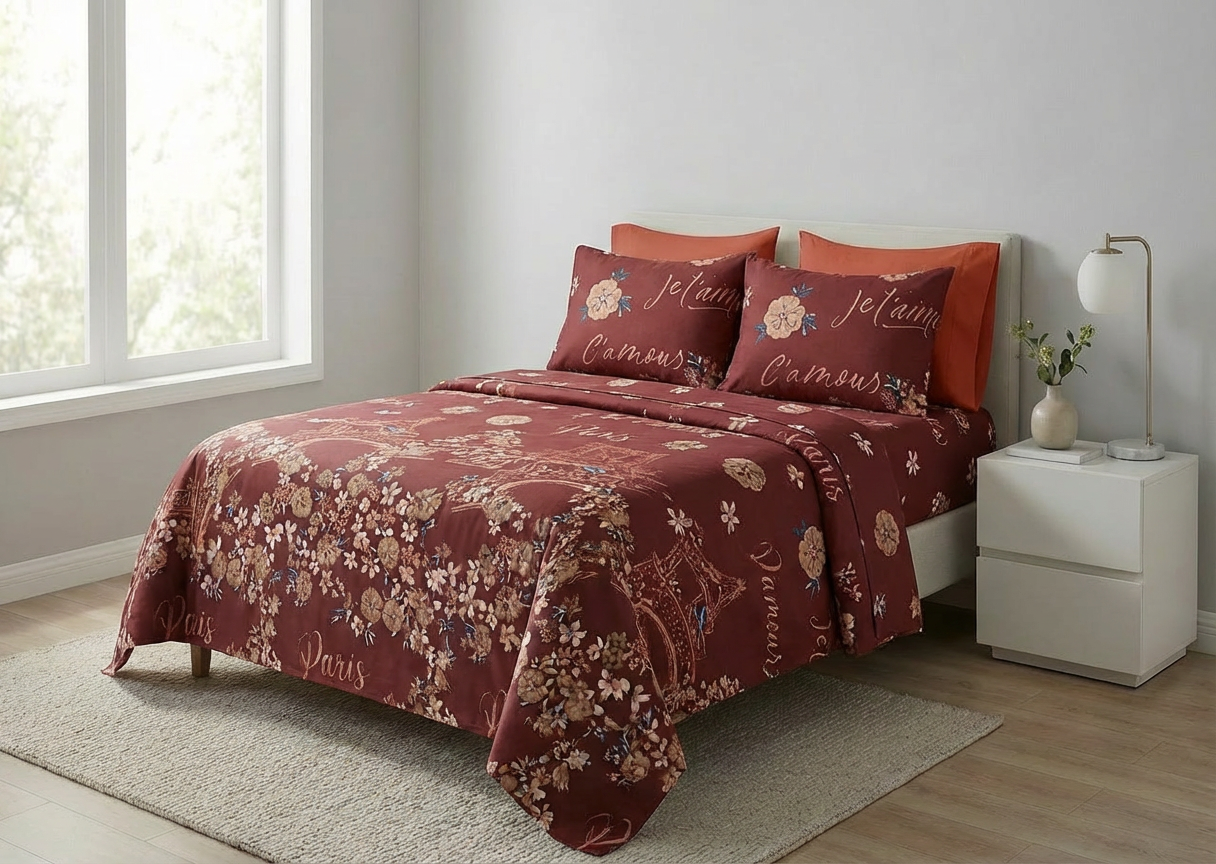 Paris Romance Bedding Set
