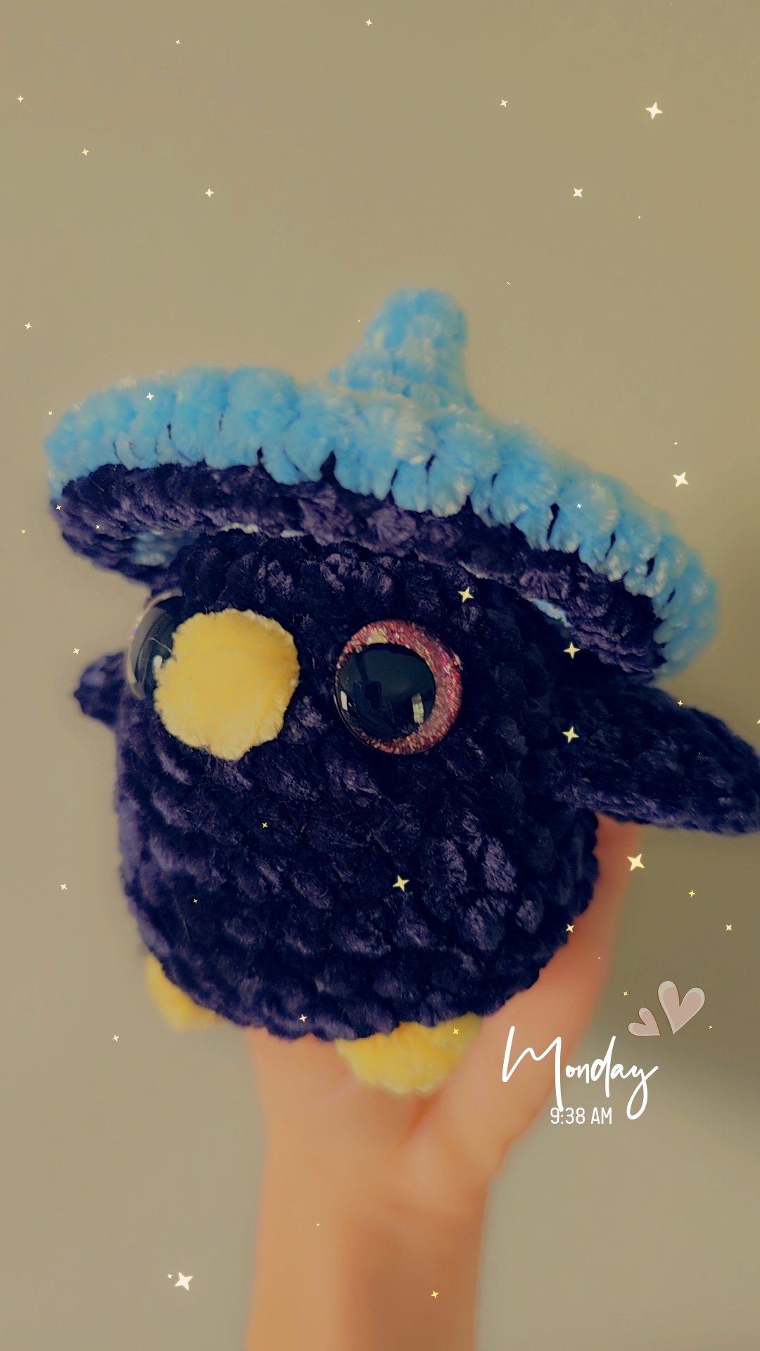 Halloween Plush Crow