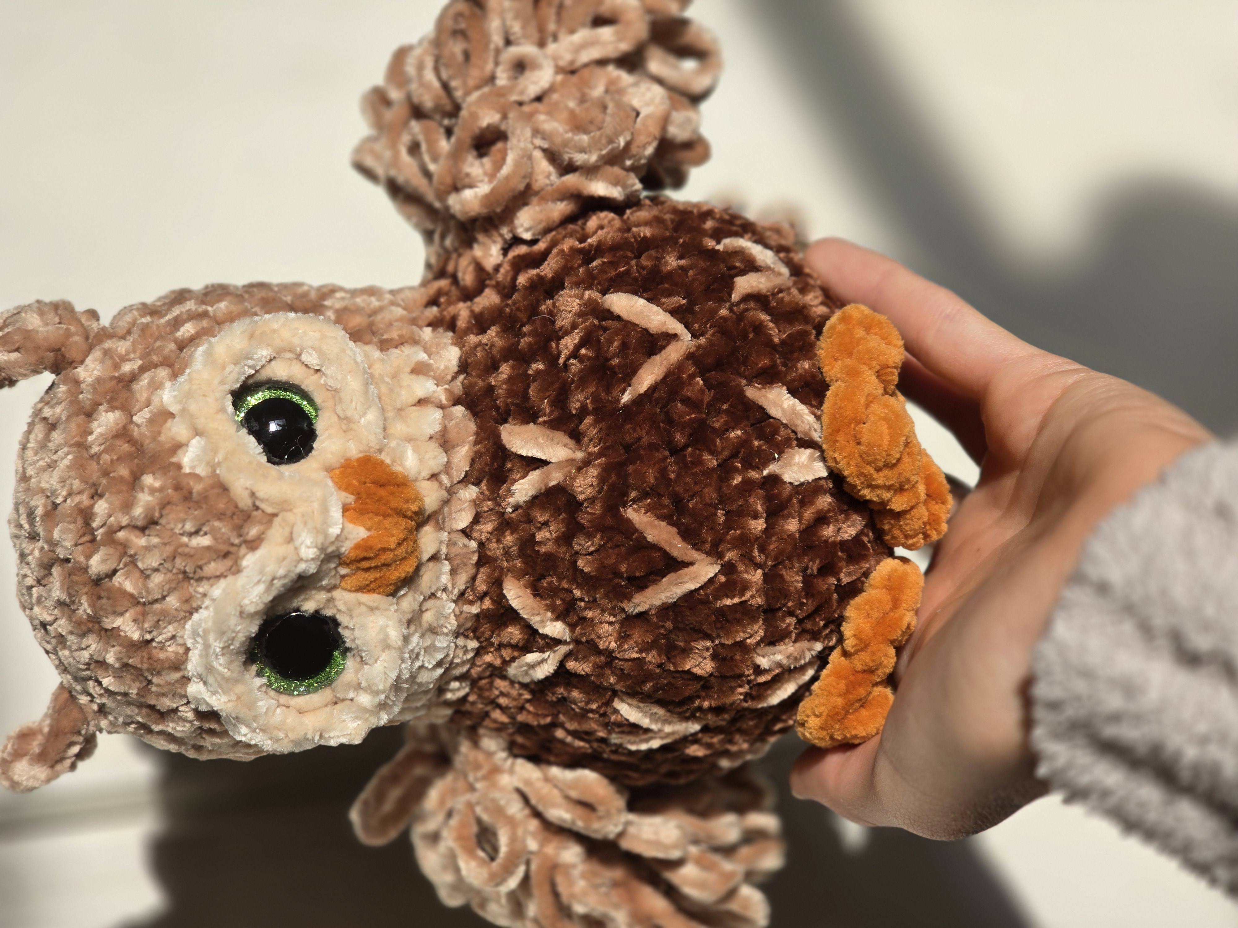 Plush Owl Toy