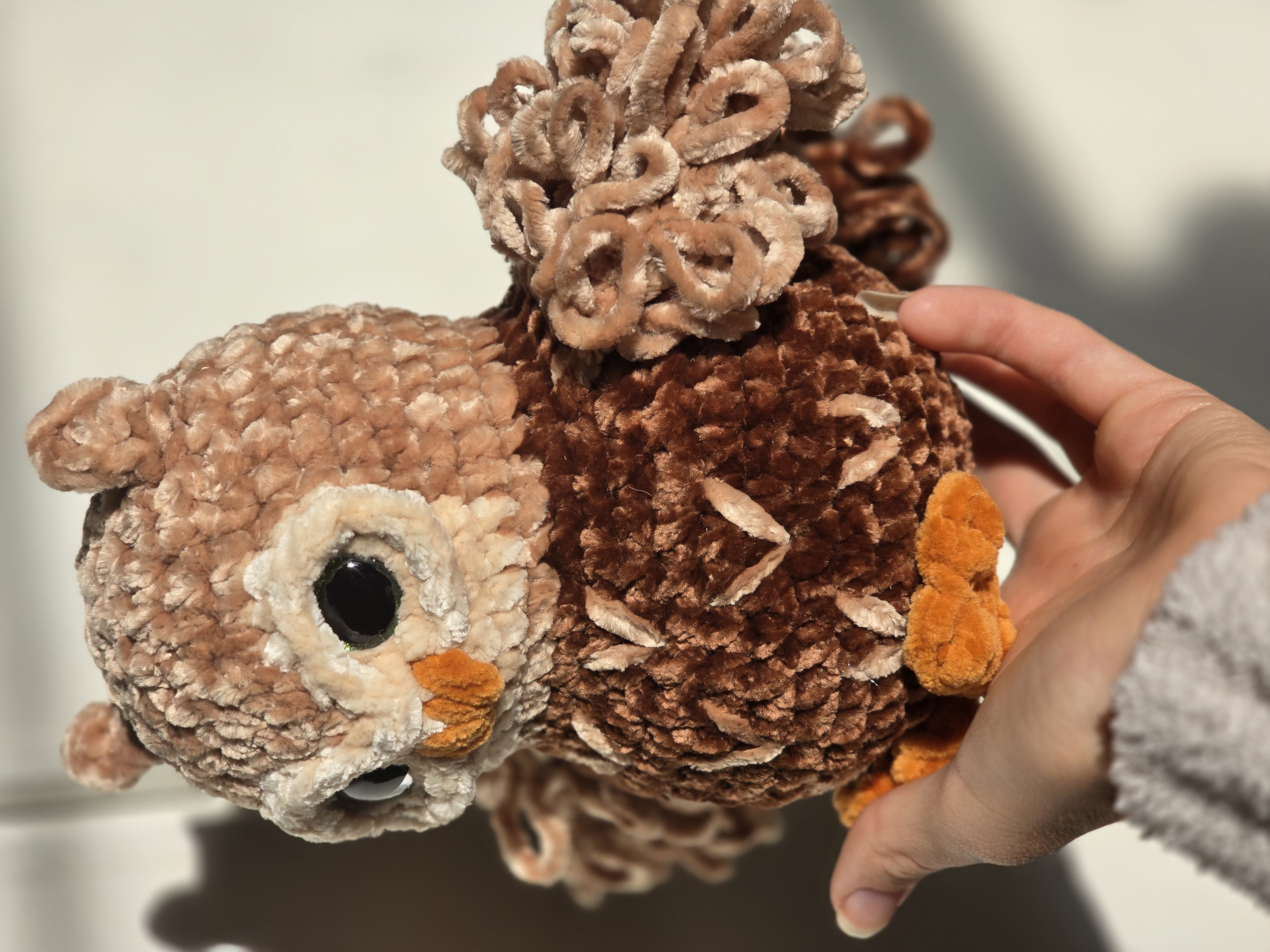 Plush Owl Toy