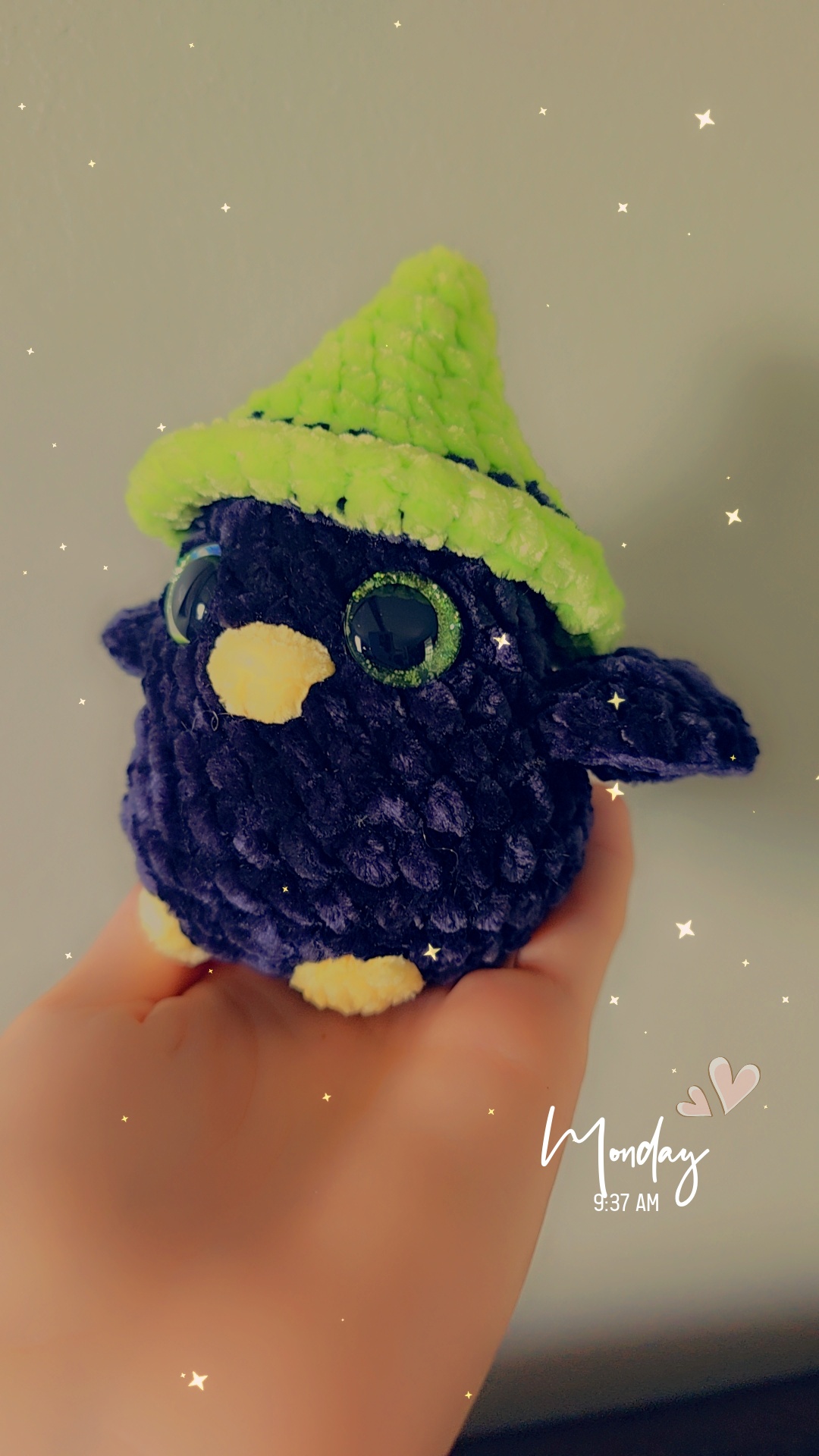 Halloween Plush Crow
