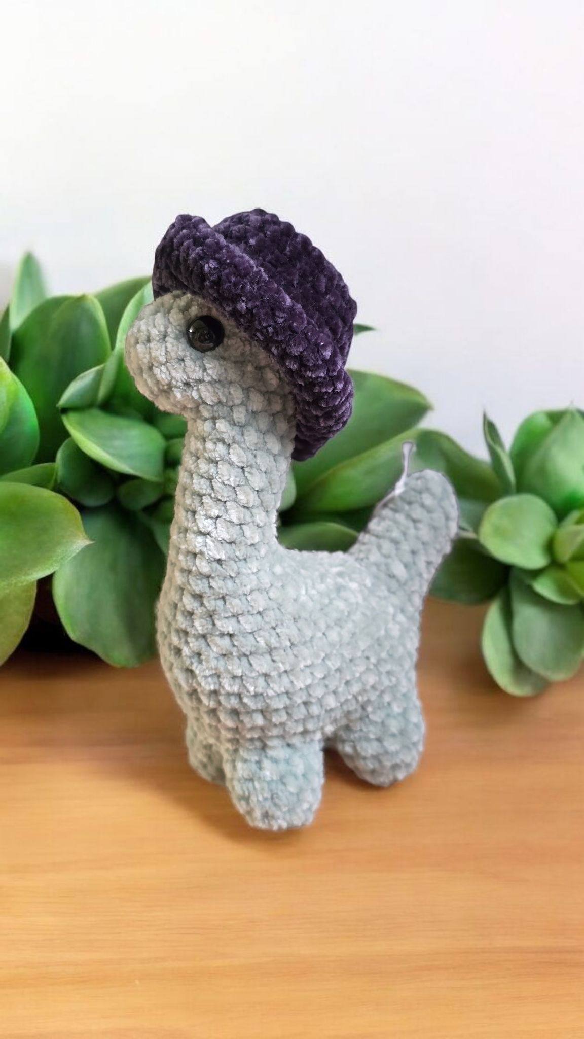 Sir. Bronto Dino Crochet Plush