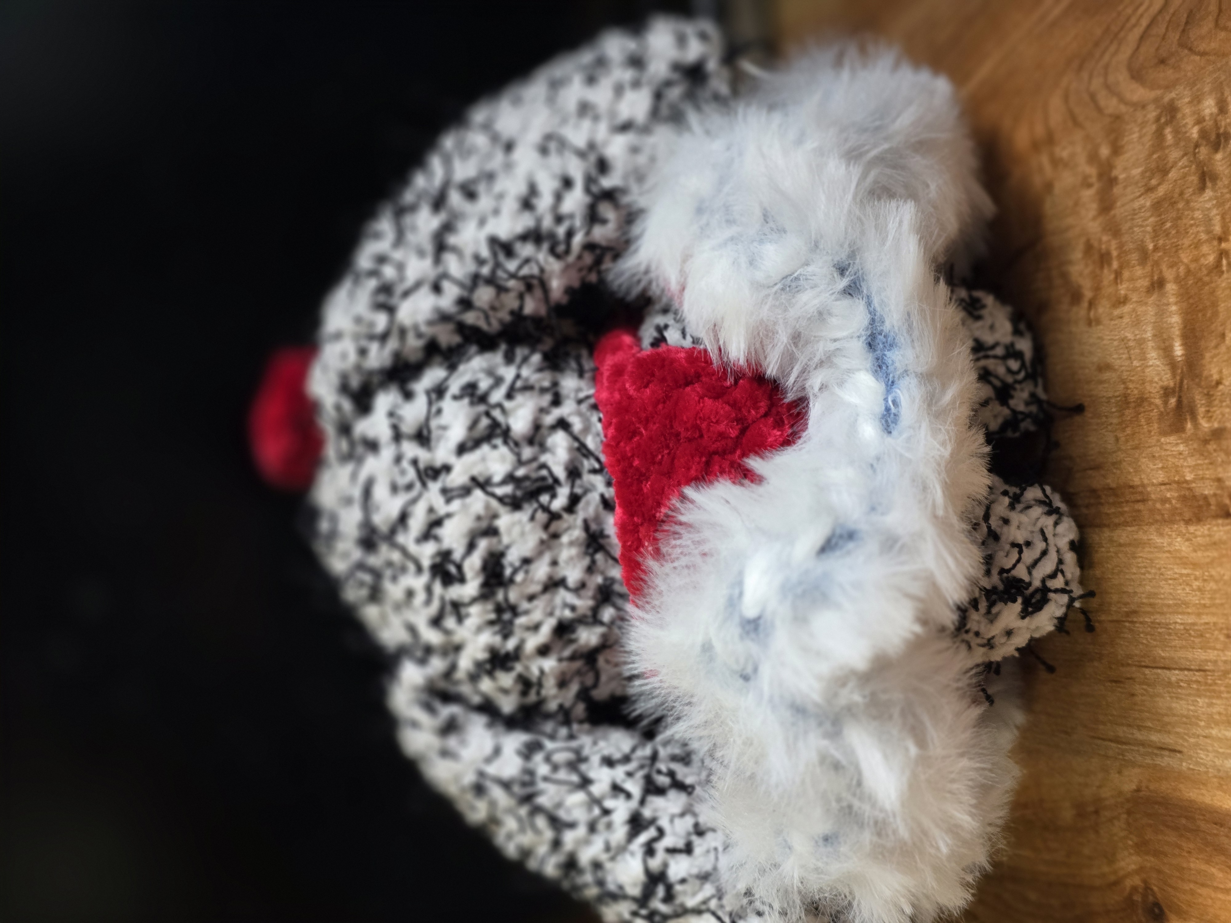 Plush Holiday Bunny 