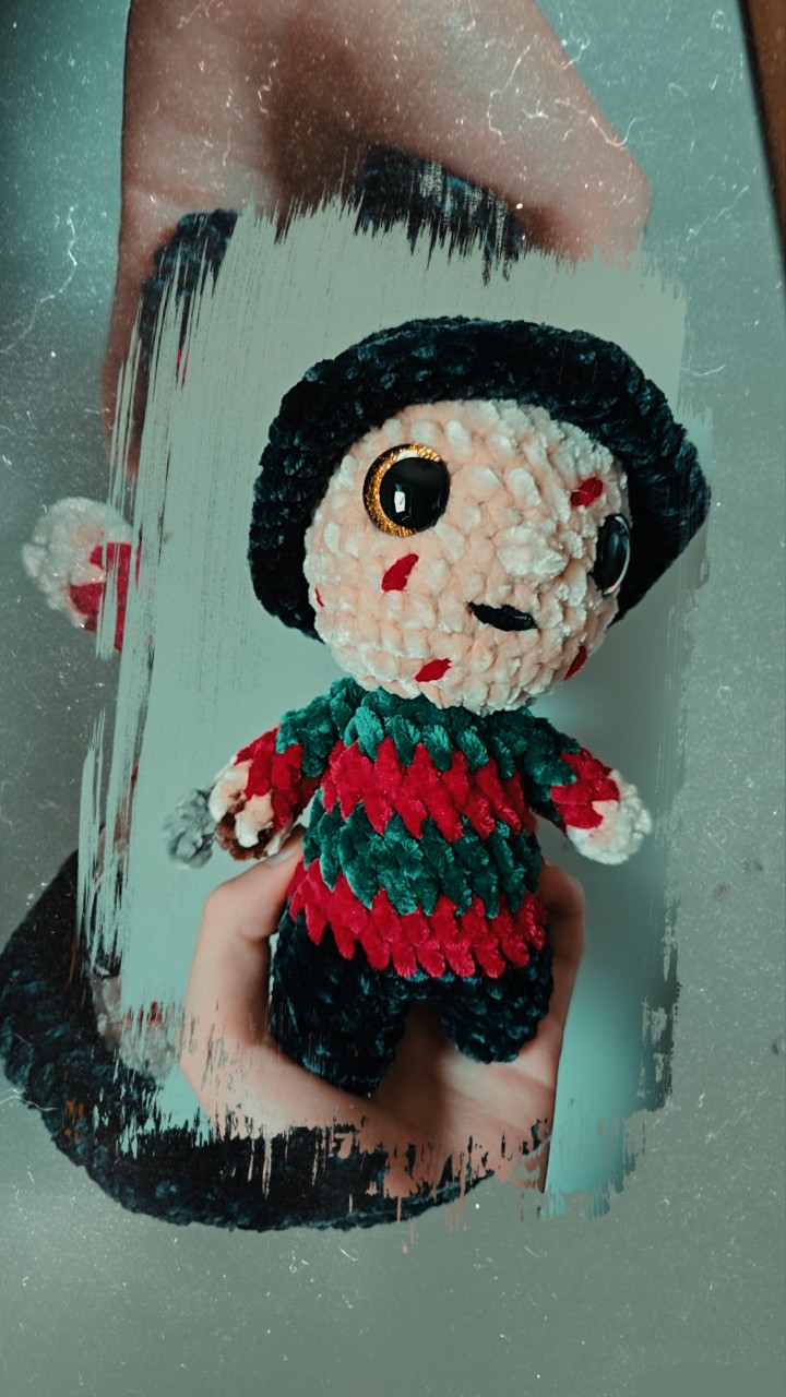 Handmade Horror Plush Doll