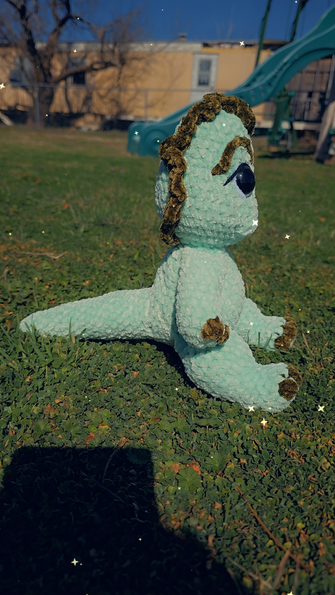 Crochet Dinosaur Plush Toy