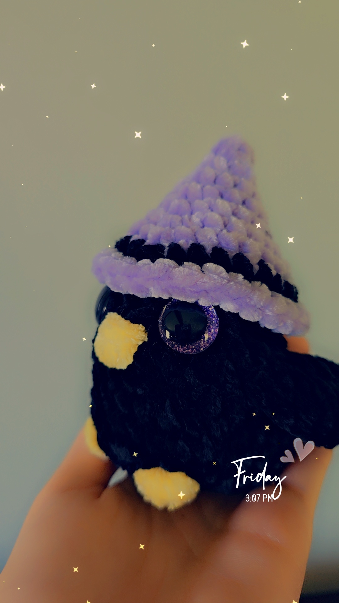 Halloween Plush Crow