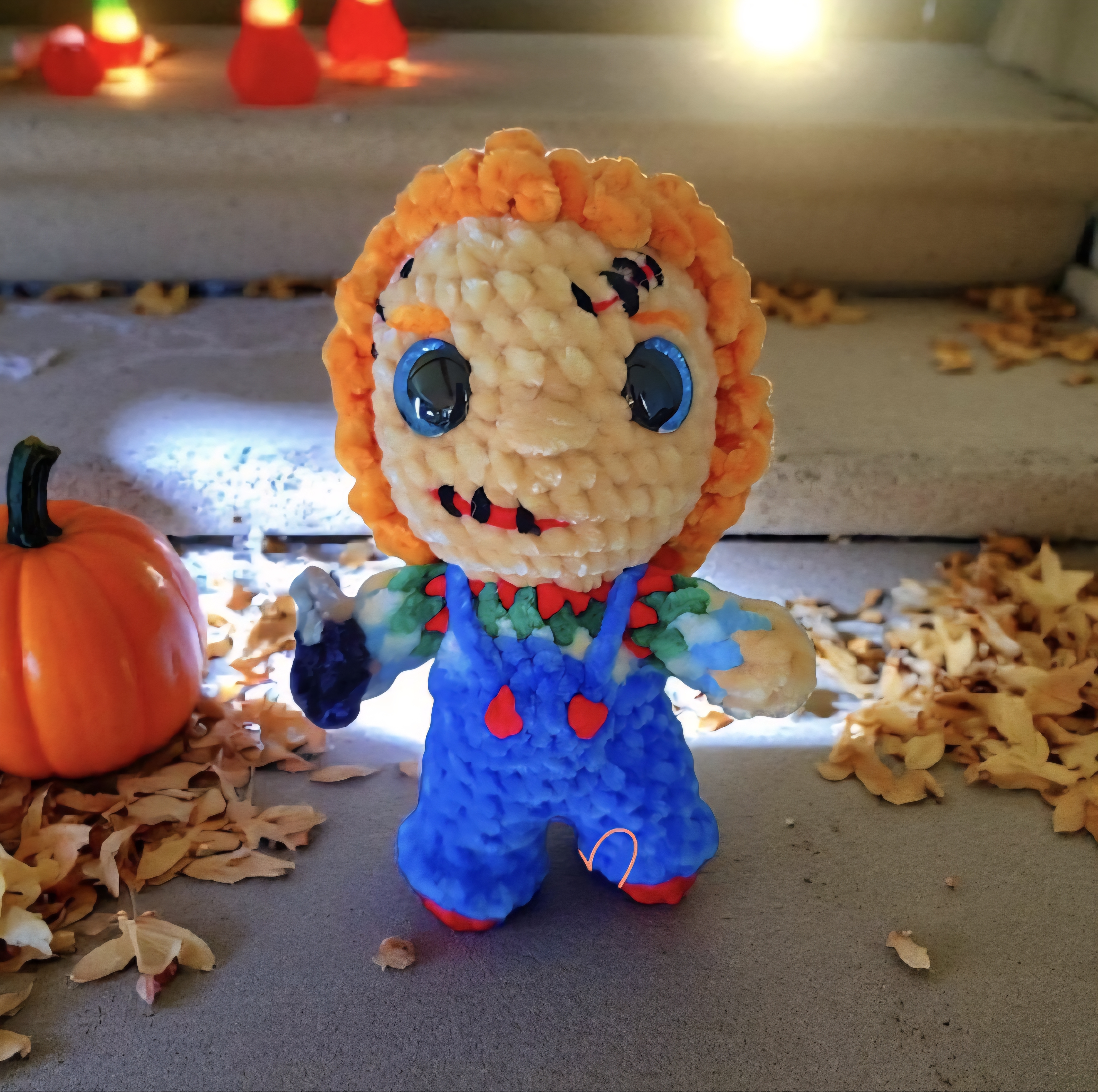 Handmade Halloween Plush Doll