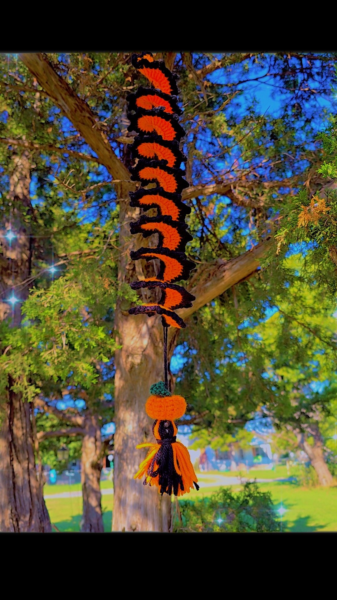 Halloween Crochet Wind Spinners 