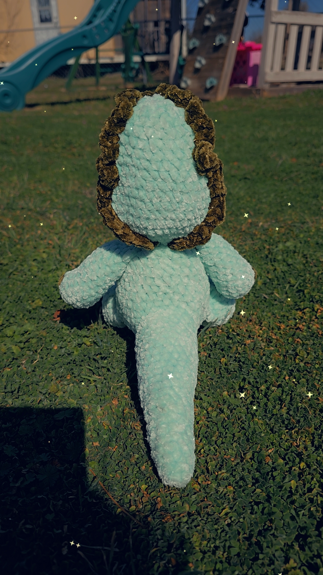 Crochet Dinosaur Plush Toy