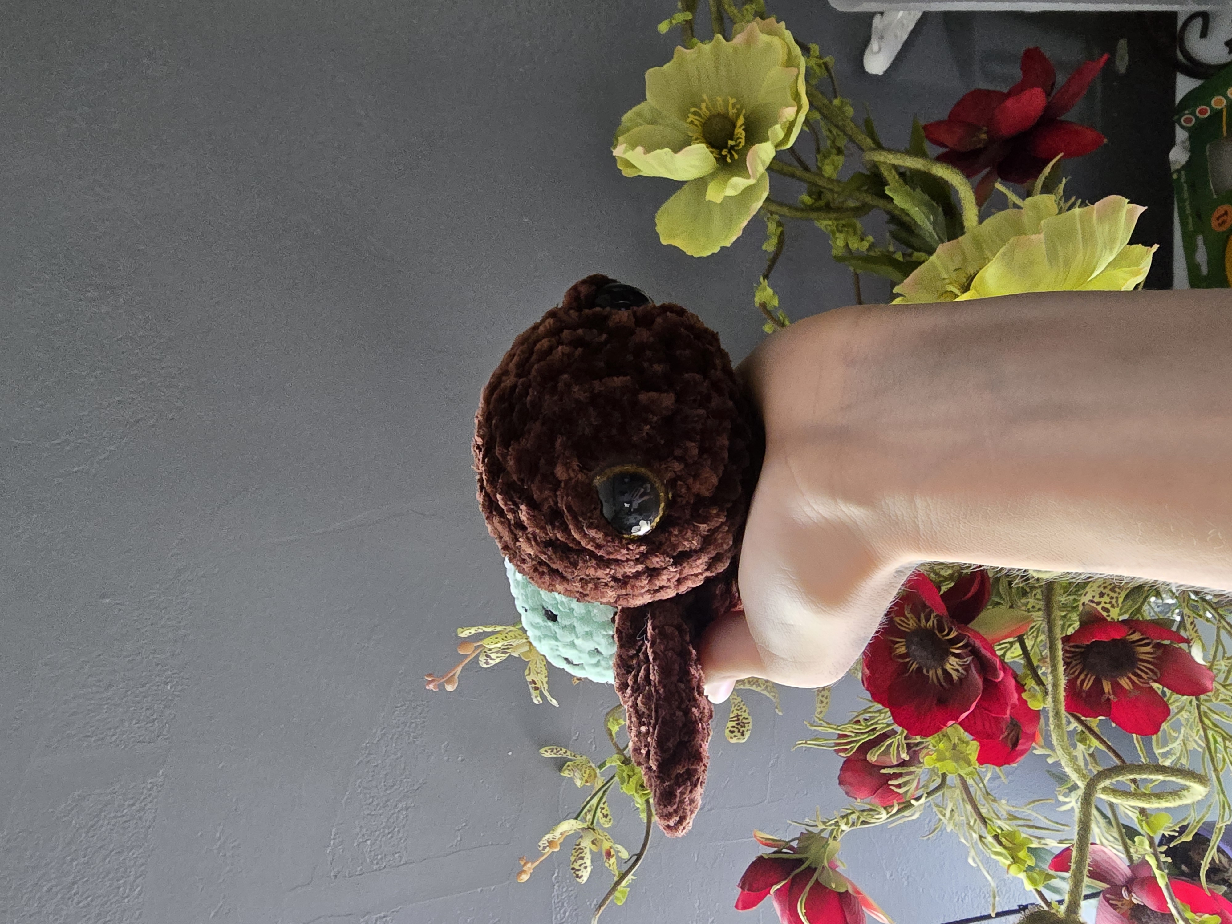 Plush Crochet Turtle