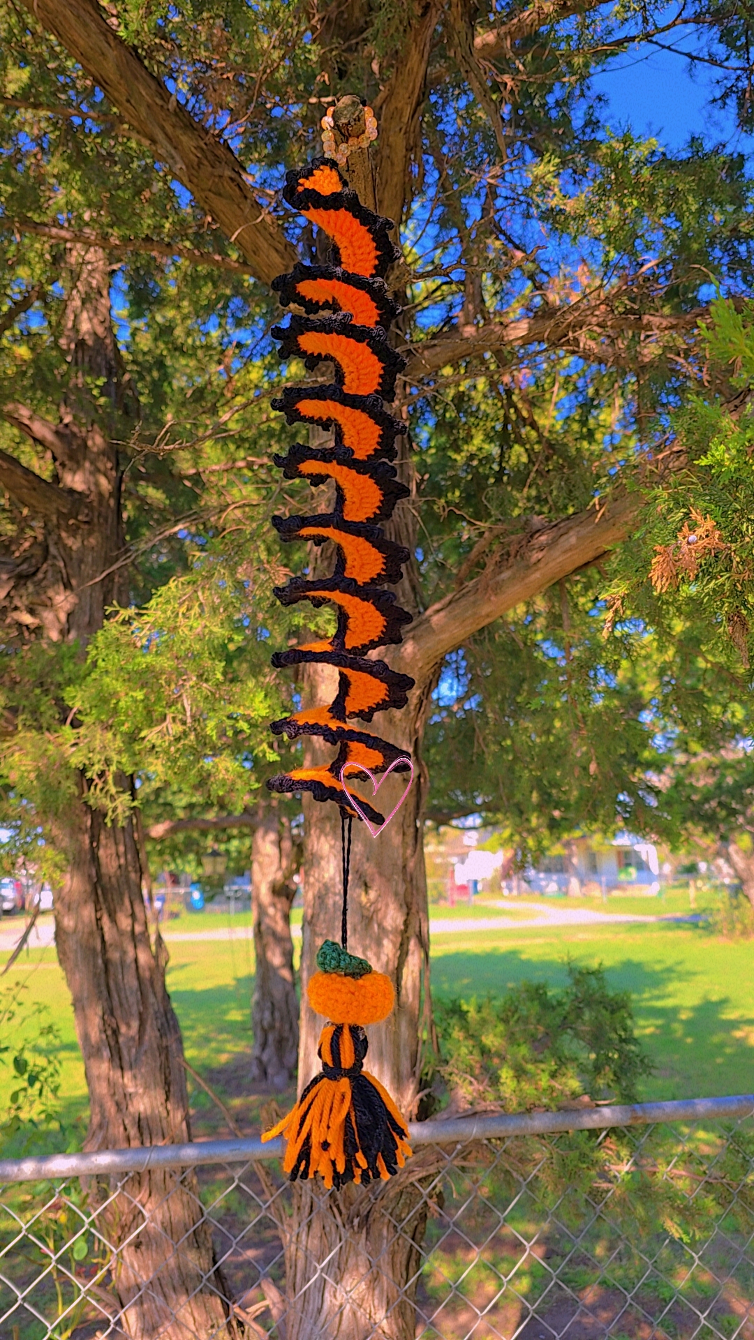 Halloween Crochet Wind Spinners 