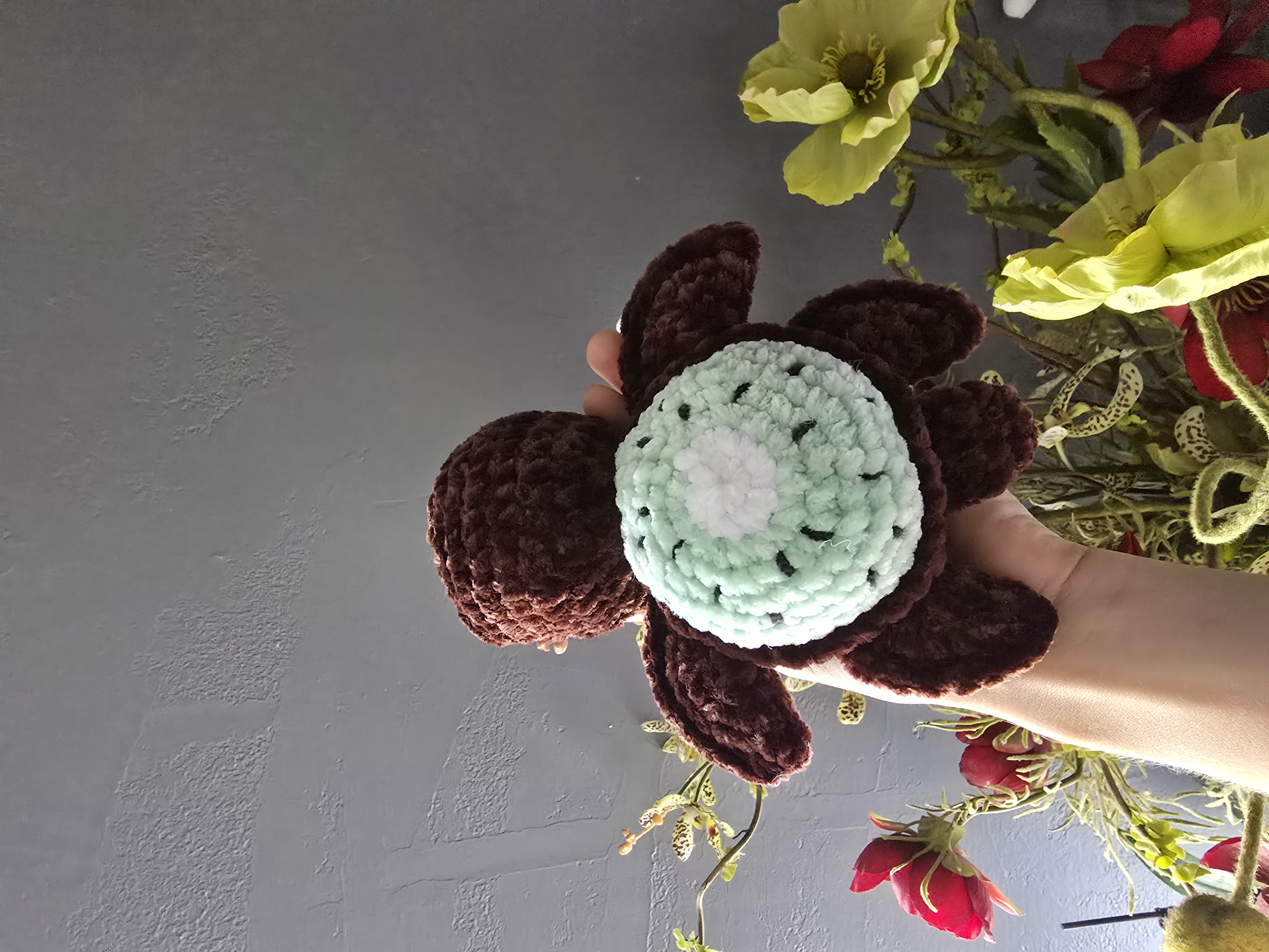 Plush Crochet Turtle