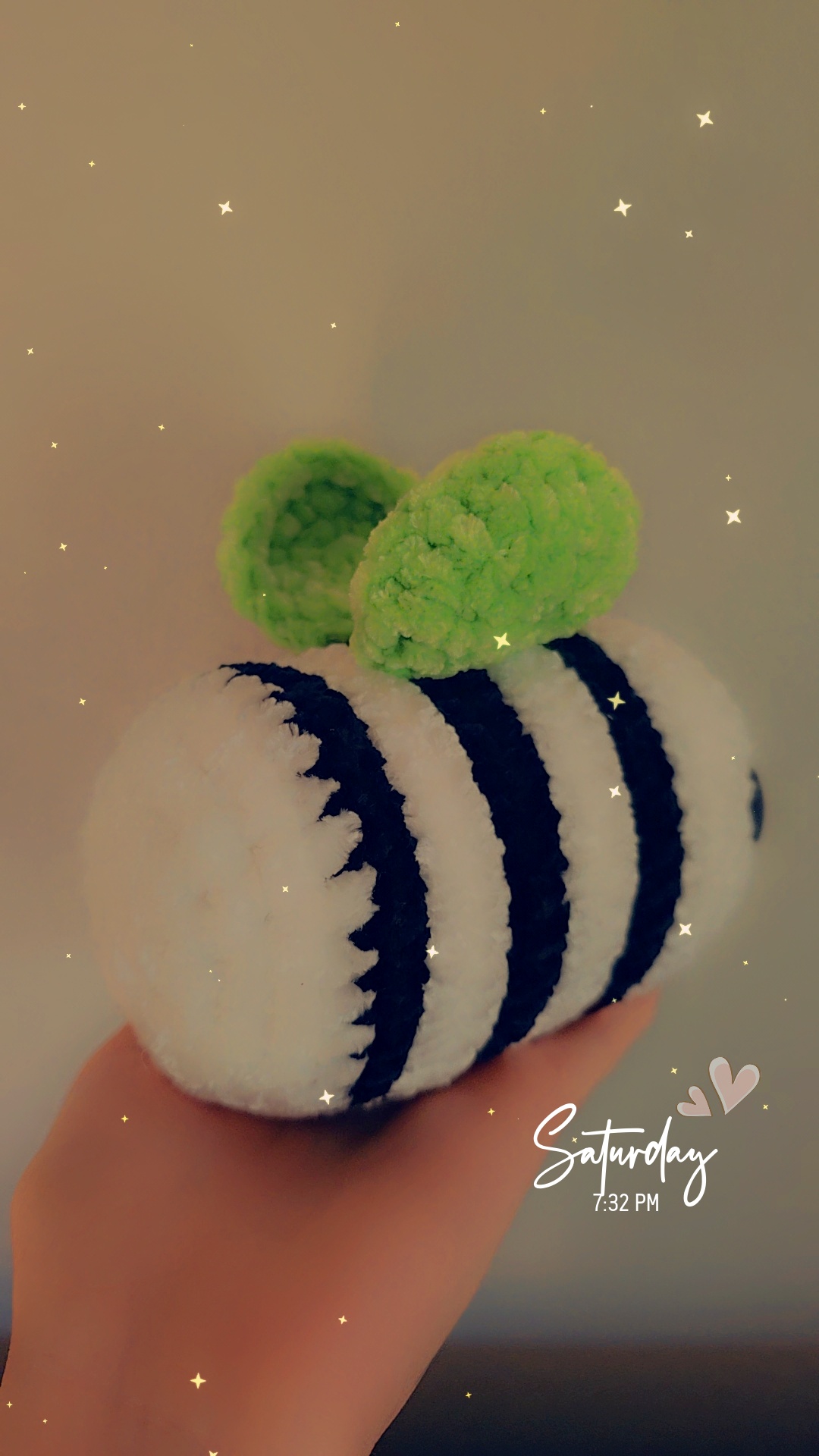 Handmade Crochet Bee Plush