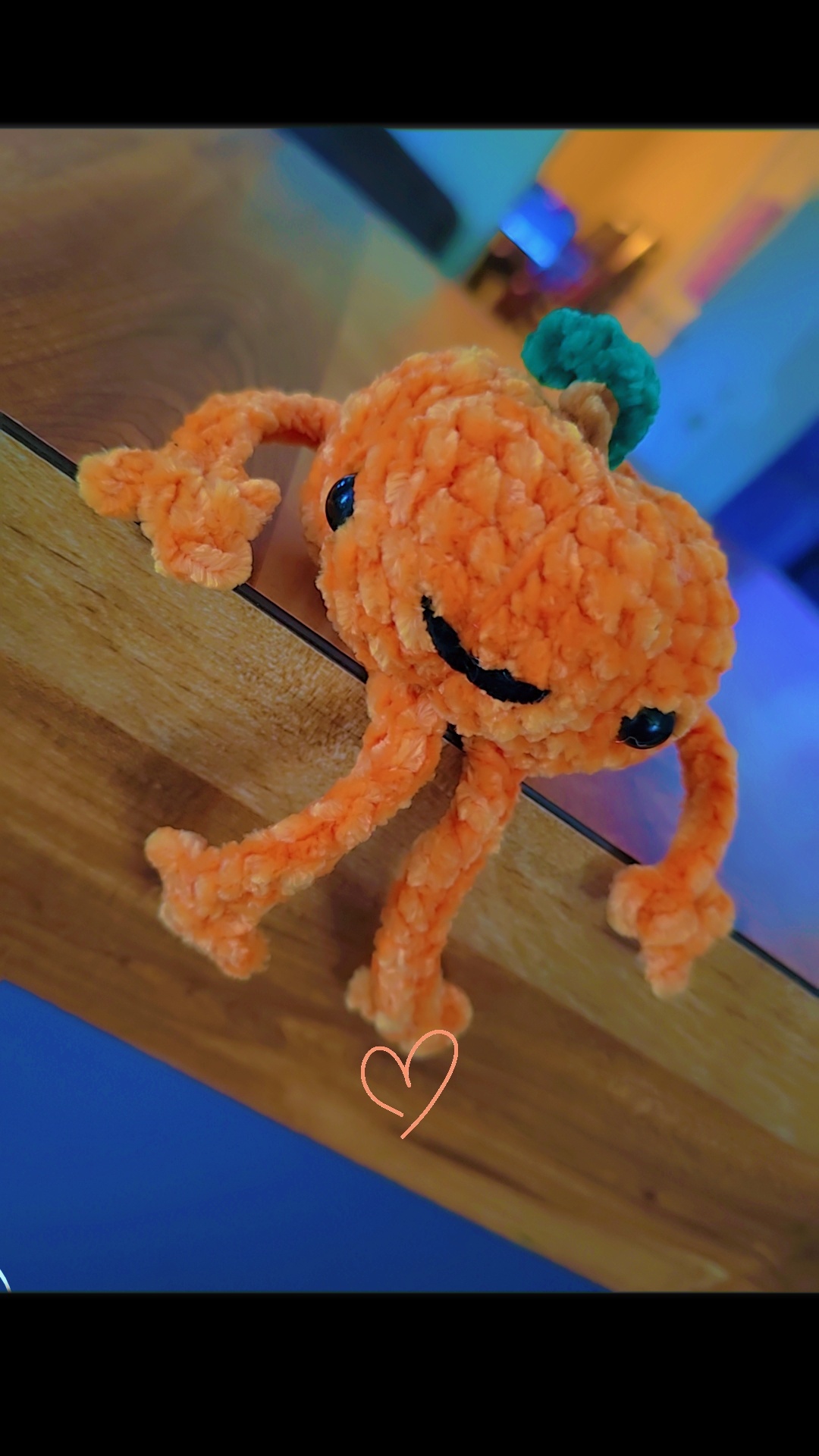 Plush Pumpkin Buddy