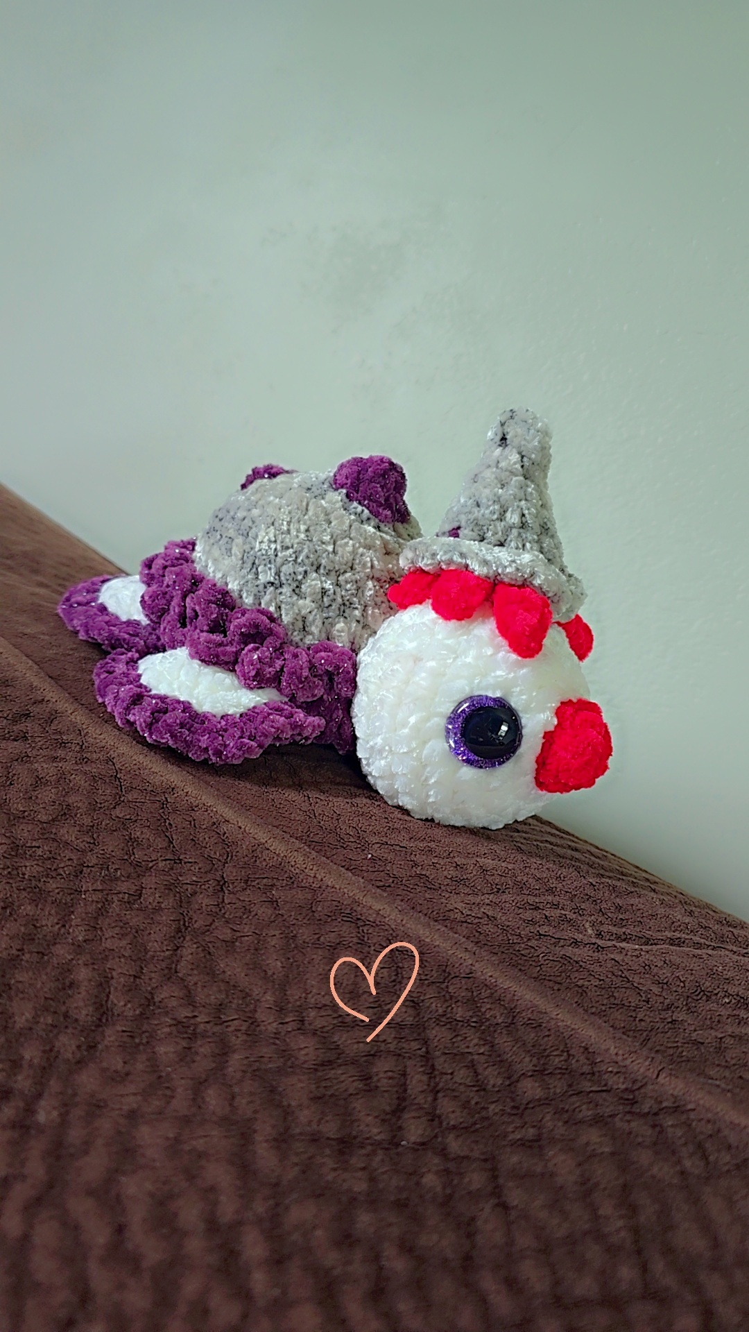 Halloween Plush Clown Turtle