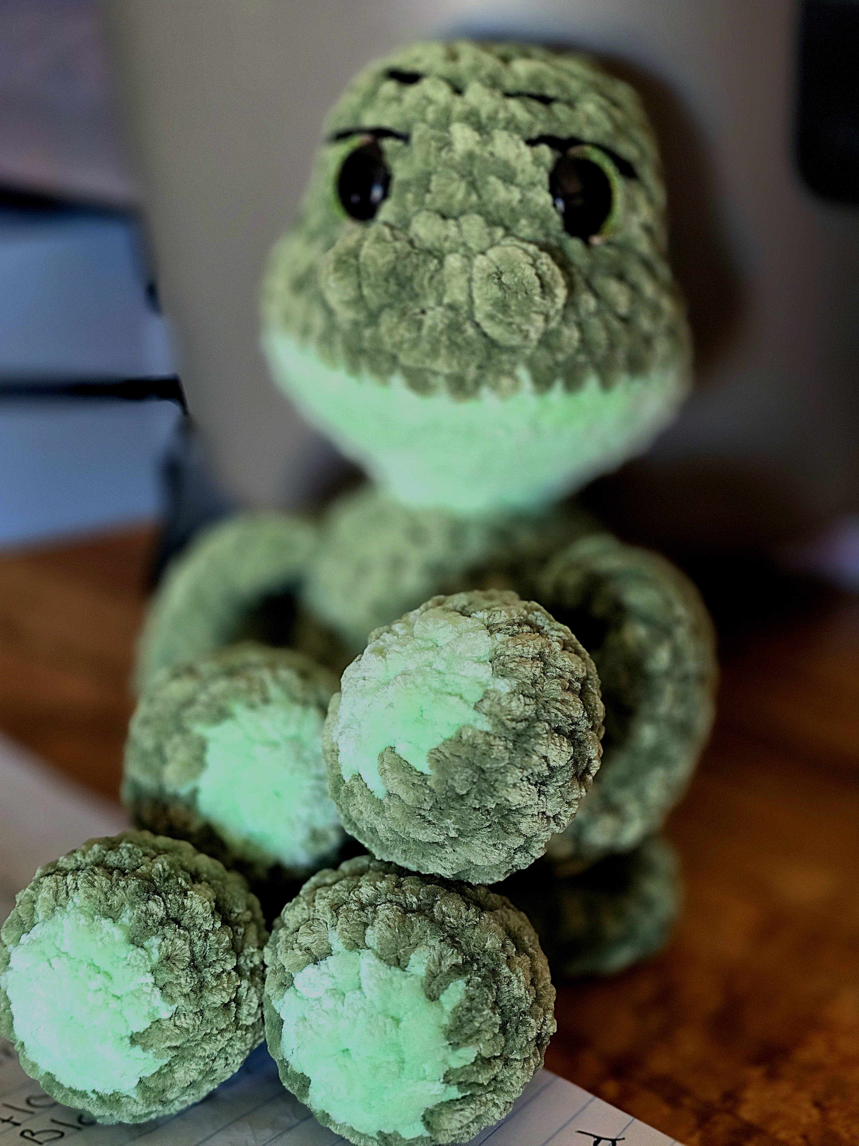 Francine The Frog Handmade Plush Toy