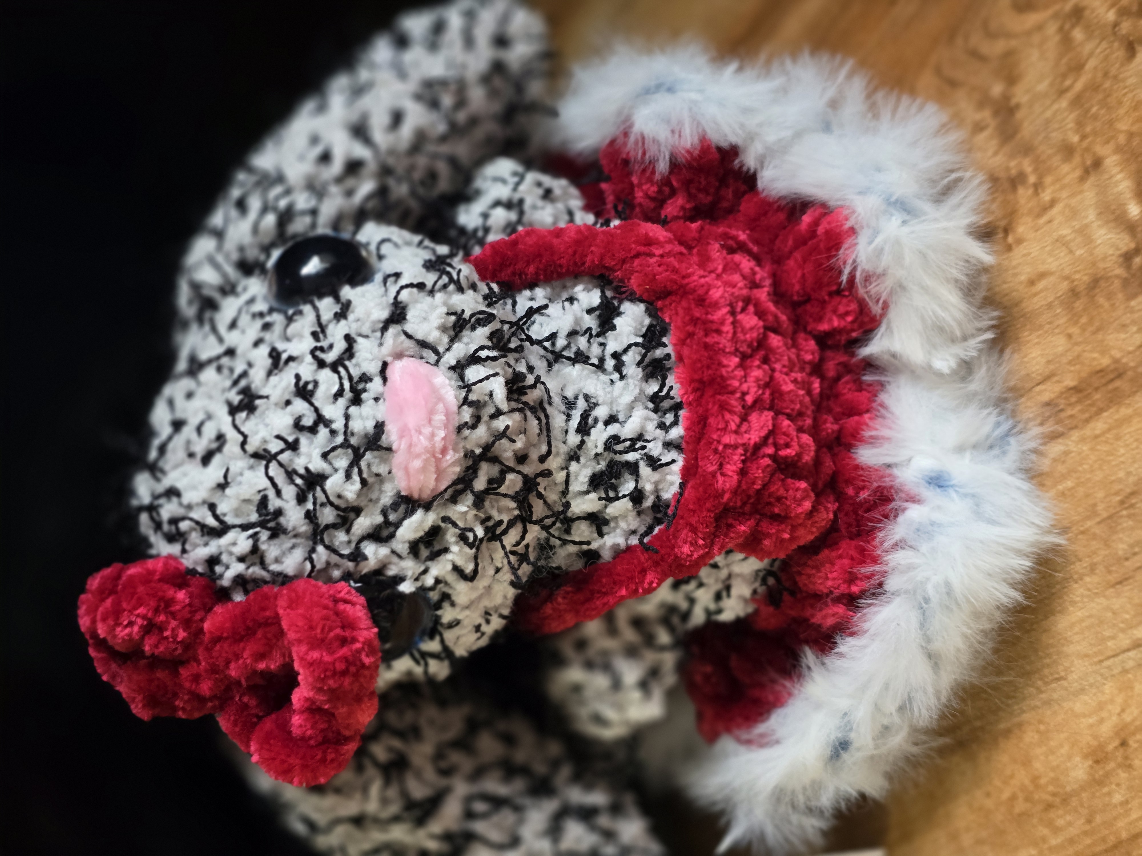 Plush Holiday Bunny 