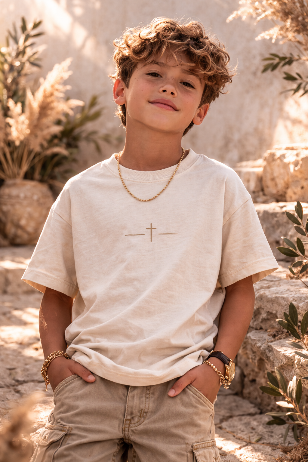 Kids Cross Graphic T-Shirt