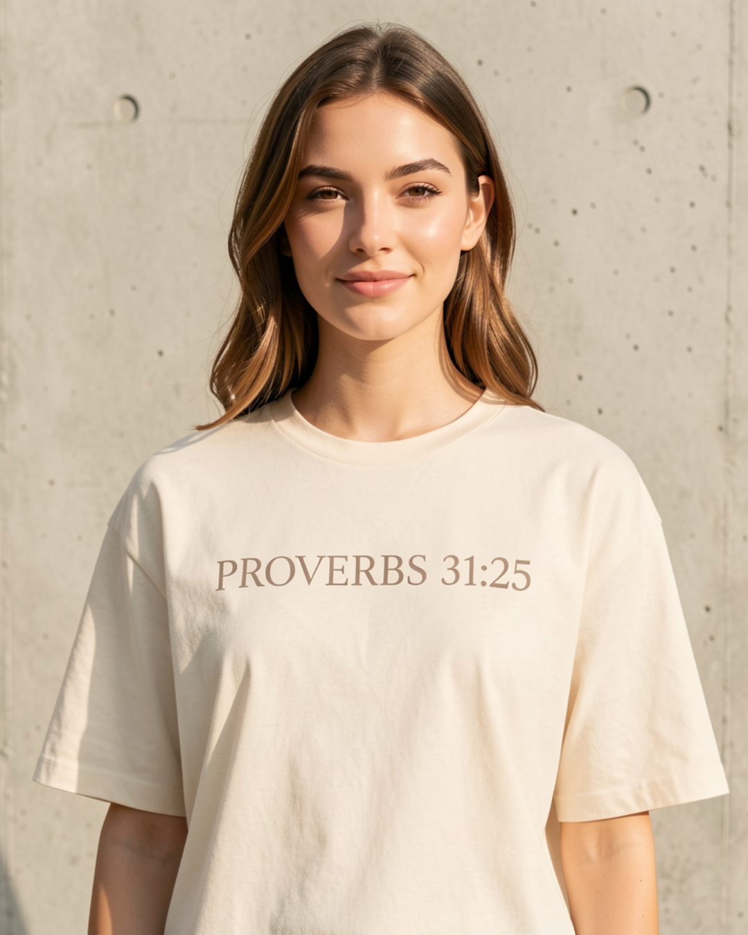 Proverbs 31:25 Inspirational T-Shirt