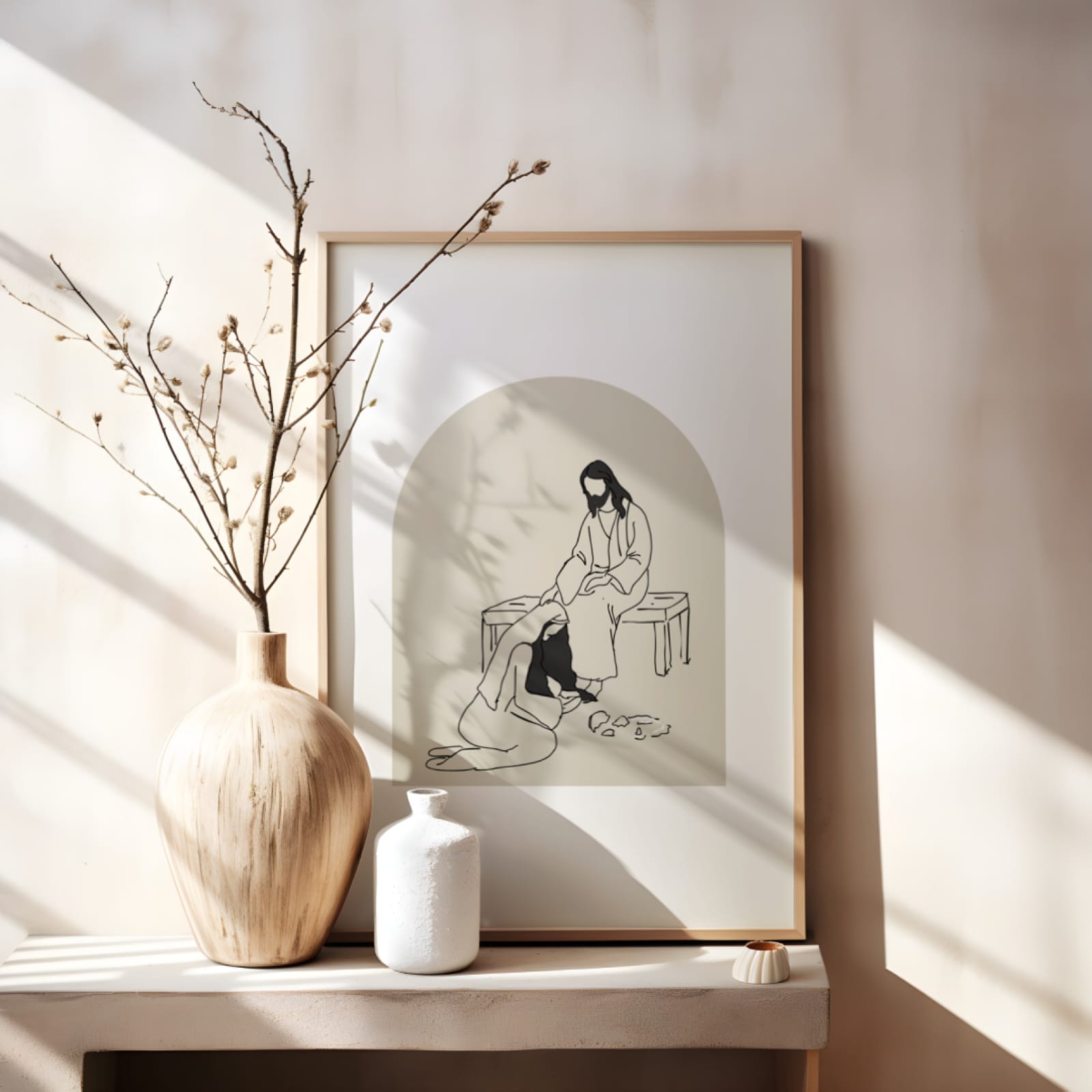 Forgiven -  Jesus and the Women with Alabaster Jar