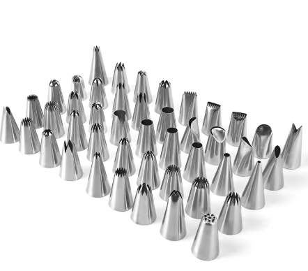 Stainless Steel Piping Tips Set