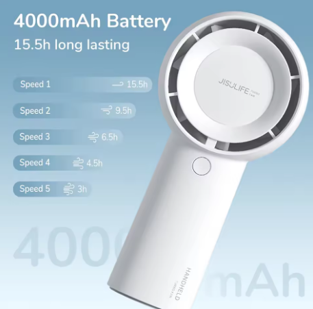 JISULIFE Handheld Fan
