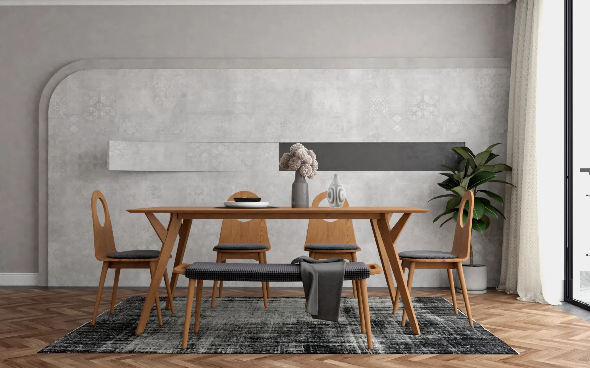 Recubrimientos de paredes "Verticalo Originale Mosaico Oporto" 2600x900x5mm