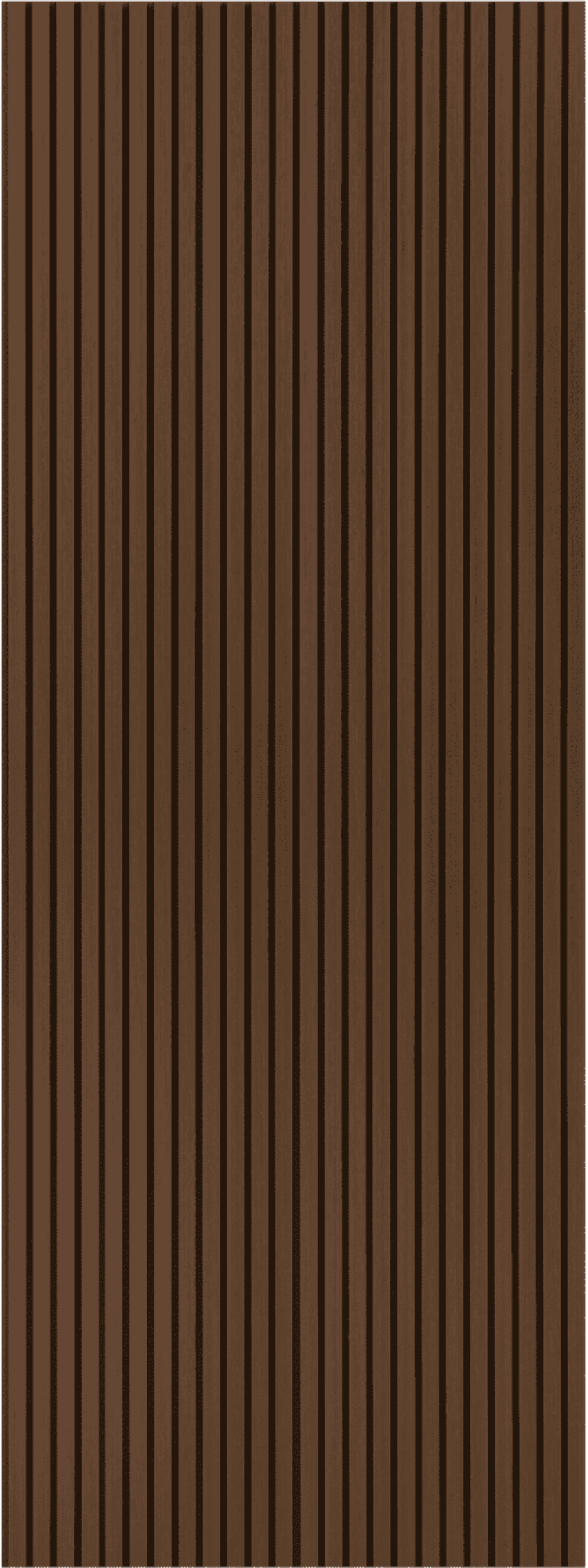 Revestimiento de paredes para exterior encapsulado "DecoWall Natur Café" 2800x202x26mm