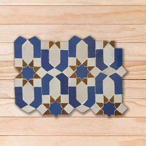 Zellige Placa "Tarsia 2" ZP162 32x20,5cm