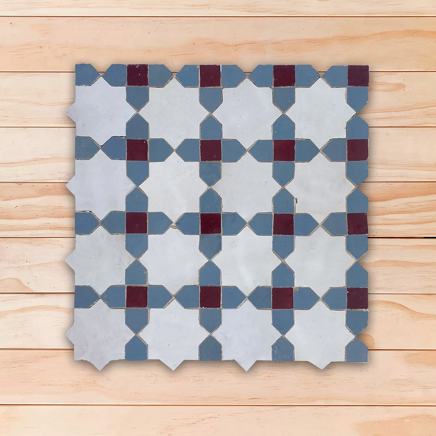 Zellige Placa "Khatim-Kmar" ZP51 28x28cm