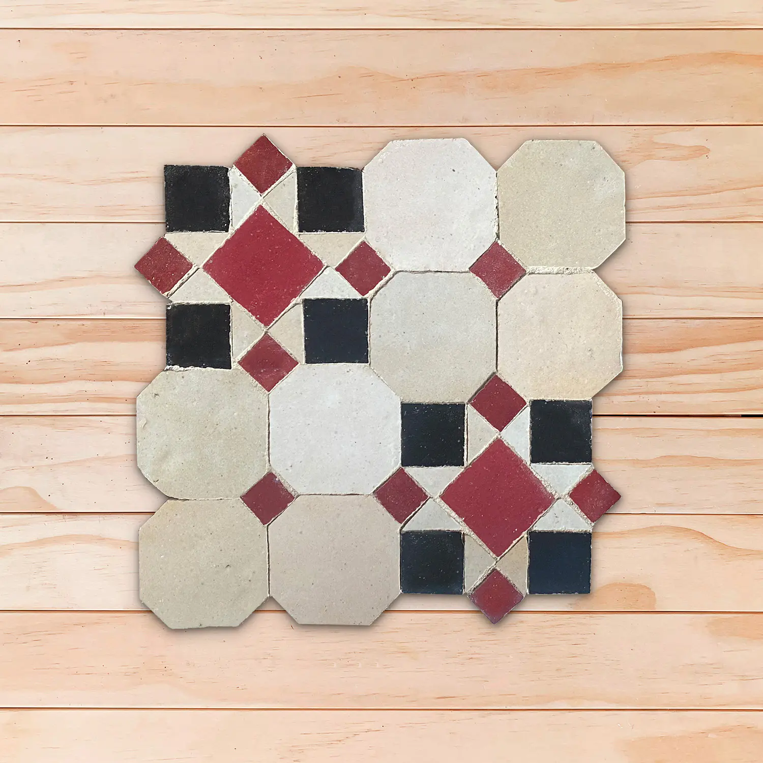 Zellige Placa "Sulaymania" ZP351 17x17cm