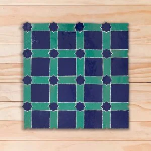 Zellige Placa "Mwalaf 1" ZP41 28,5x28,5cm