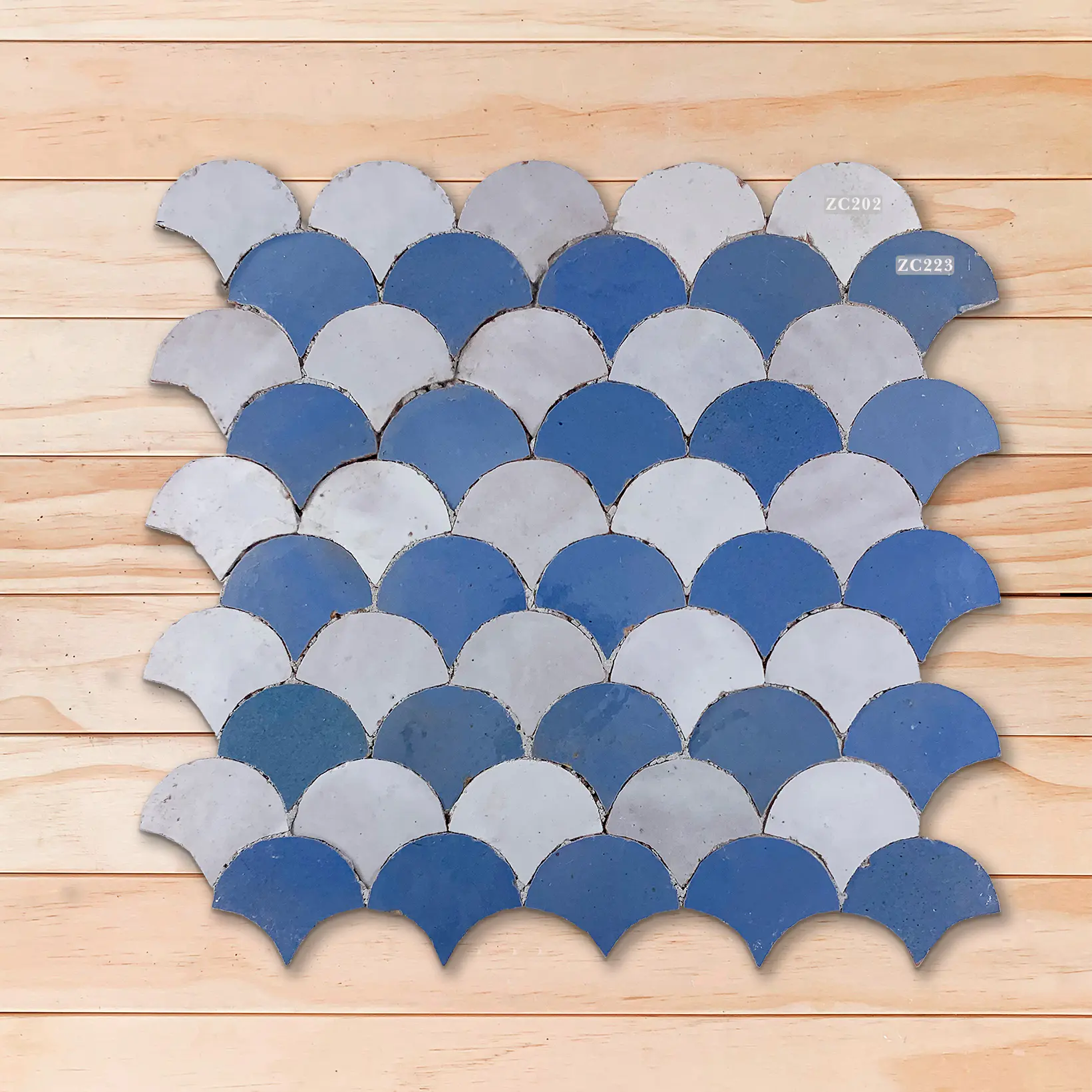 Zellige Placa "Kshour 1" ZP61 26,5x26,5cm