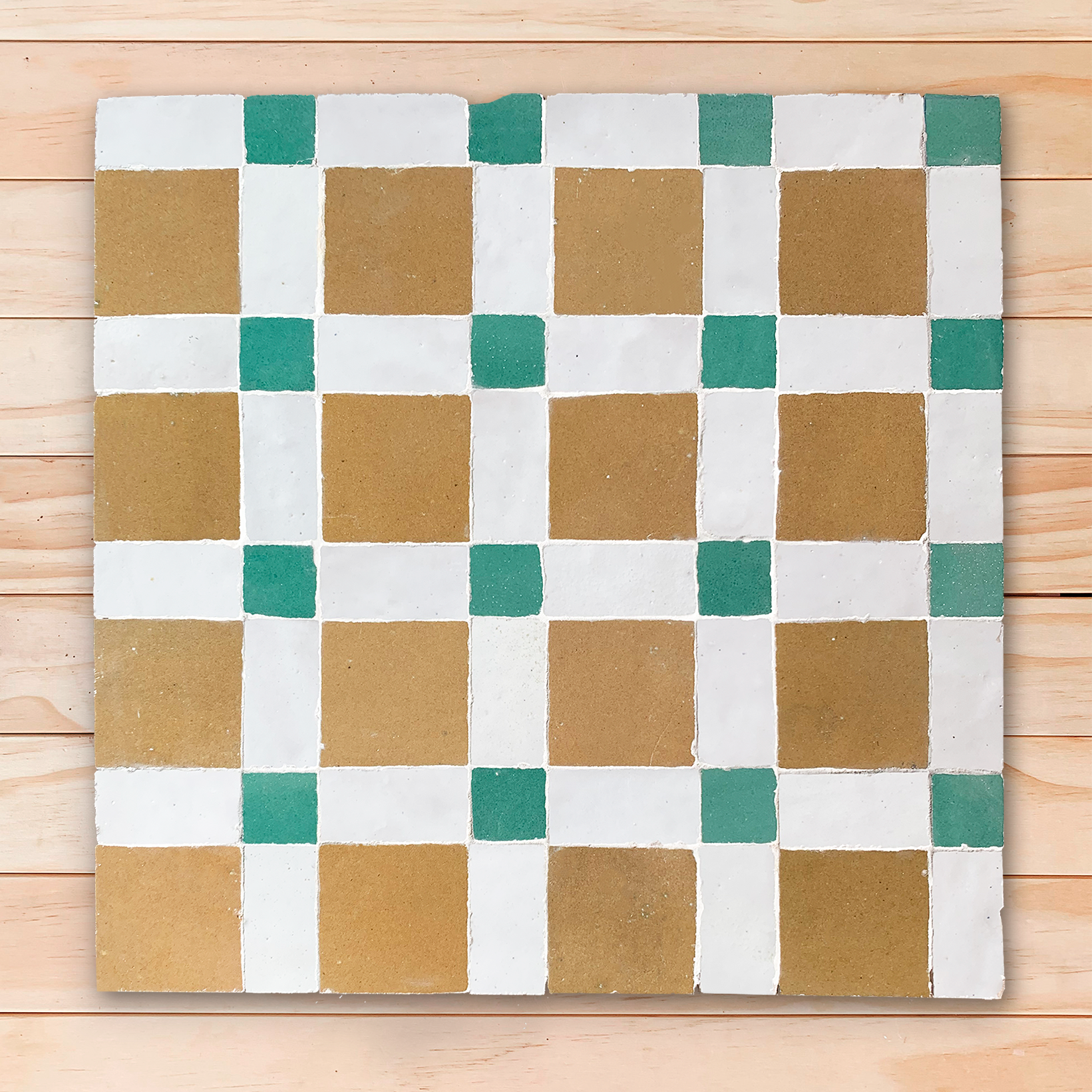 Zellige Placa "Mdoudeb Mshapak" ZP401 30x30cm