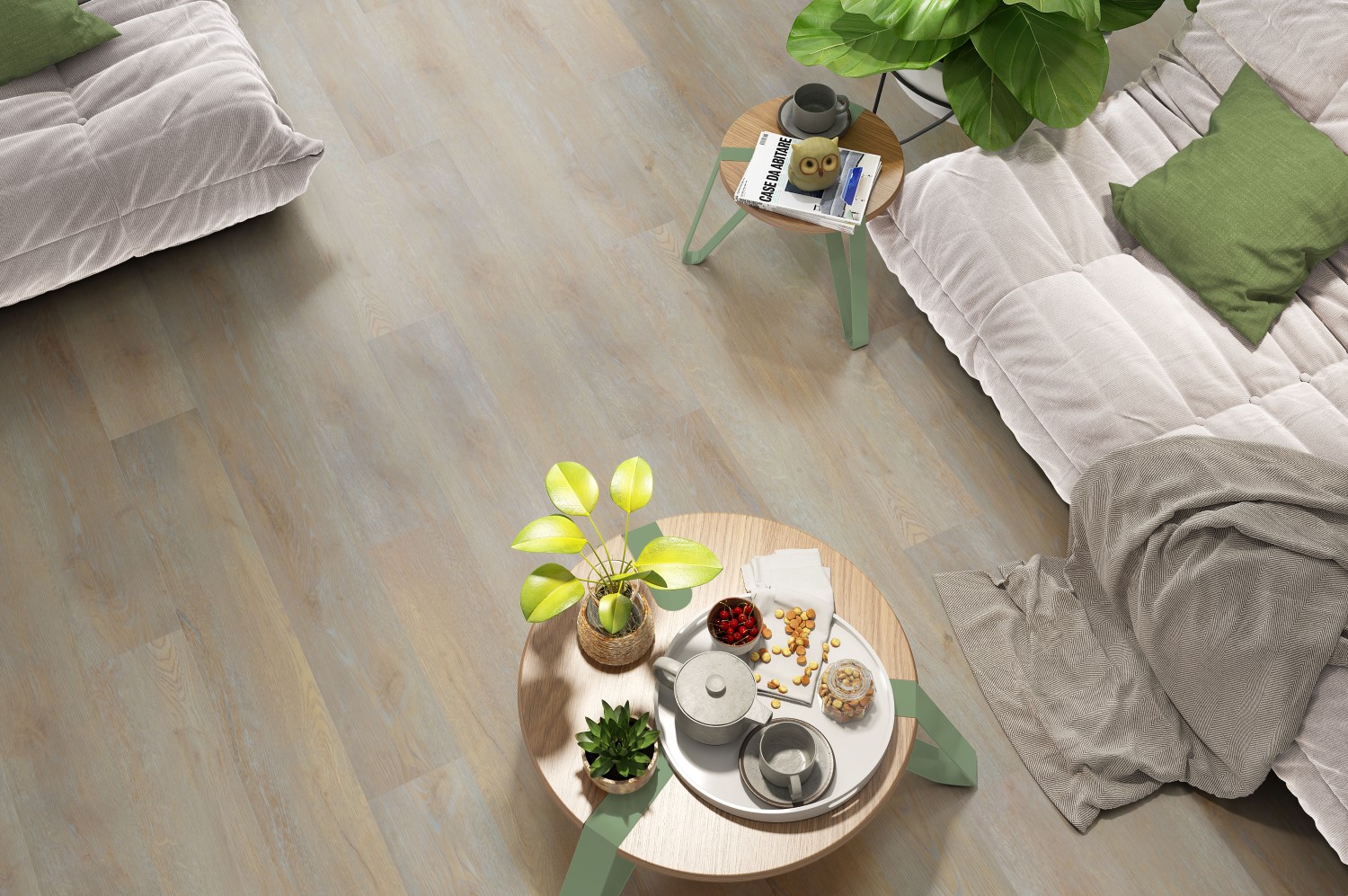 Vinilo Rígido "Galaxy Line Orion XL Silence Cream" 1524x229x6,5/0,55 mm